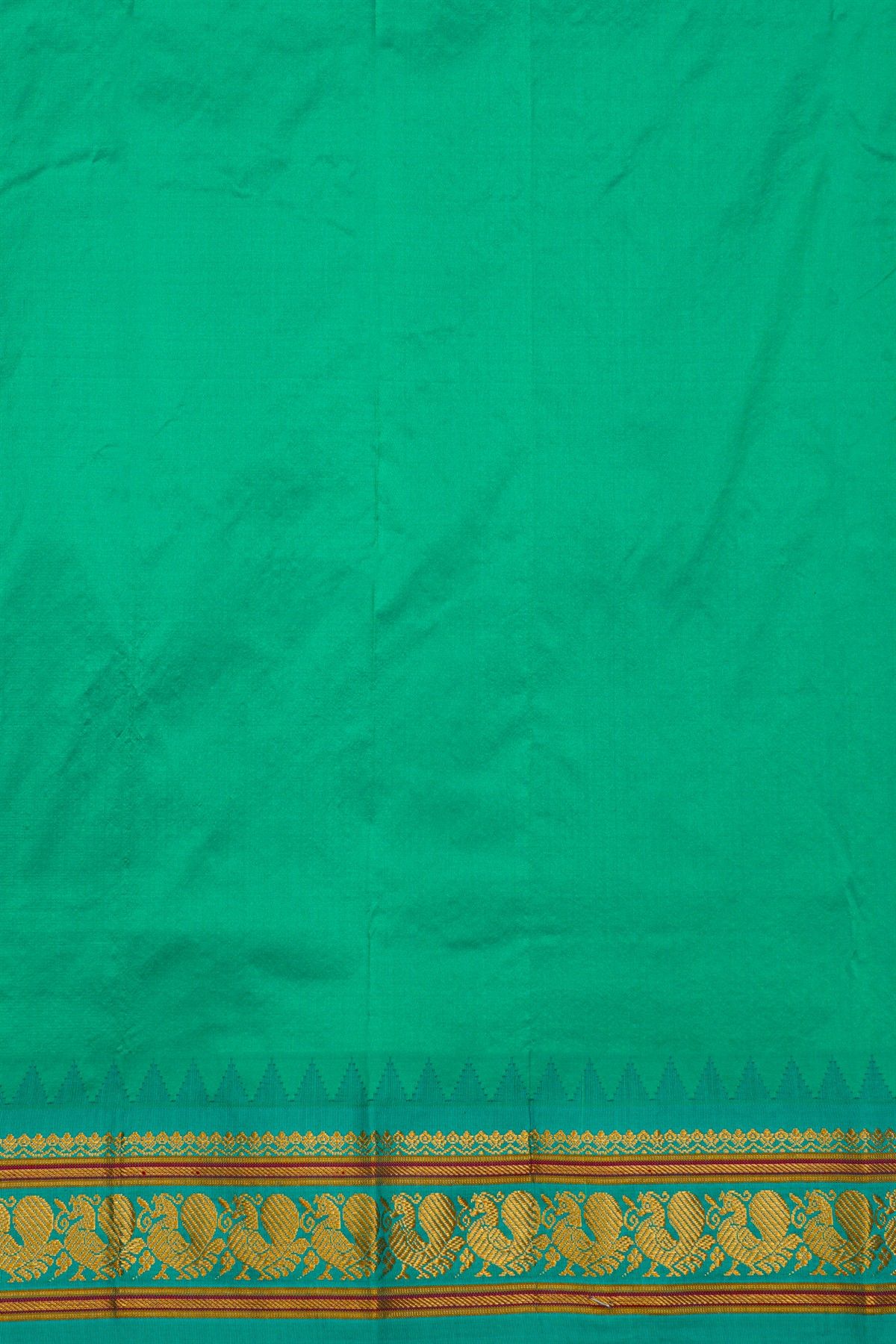 Narayanpet Silk Peach Saree