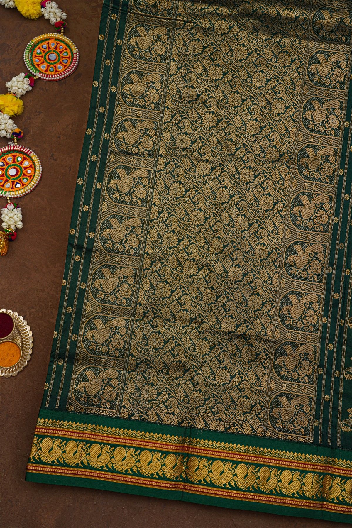Narayanpet Silk Pink Saree