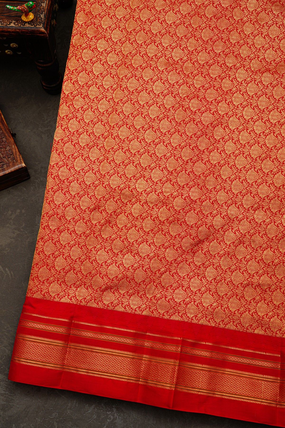 Narayanpet Silk Royal Blue Saree