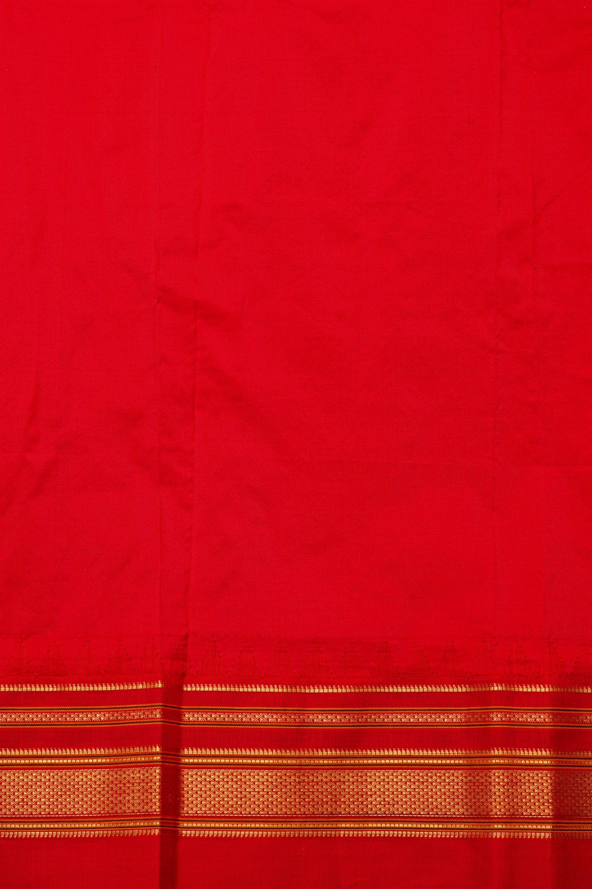 Narayanpet Silk Peacock Blue Saree
