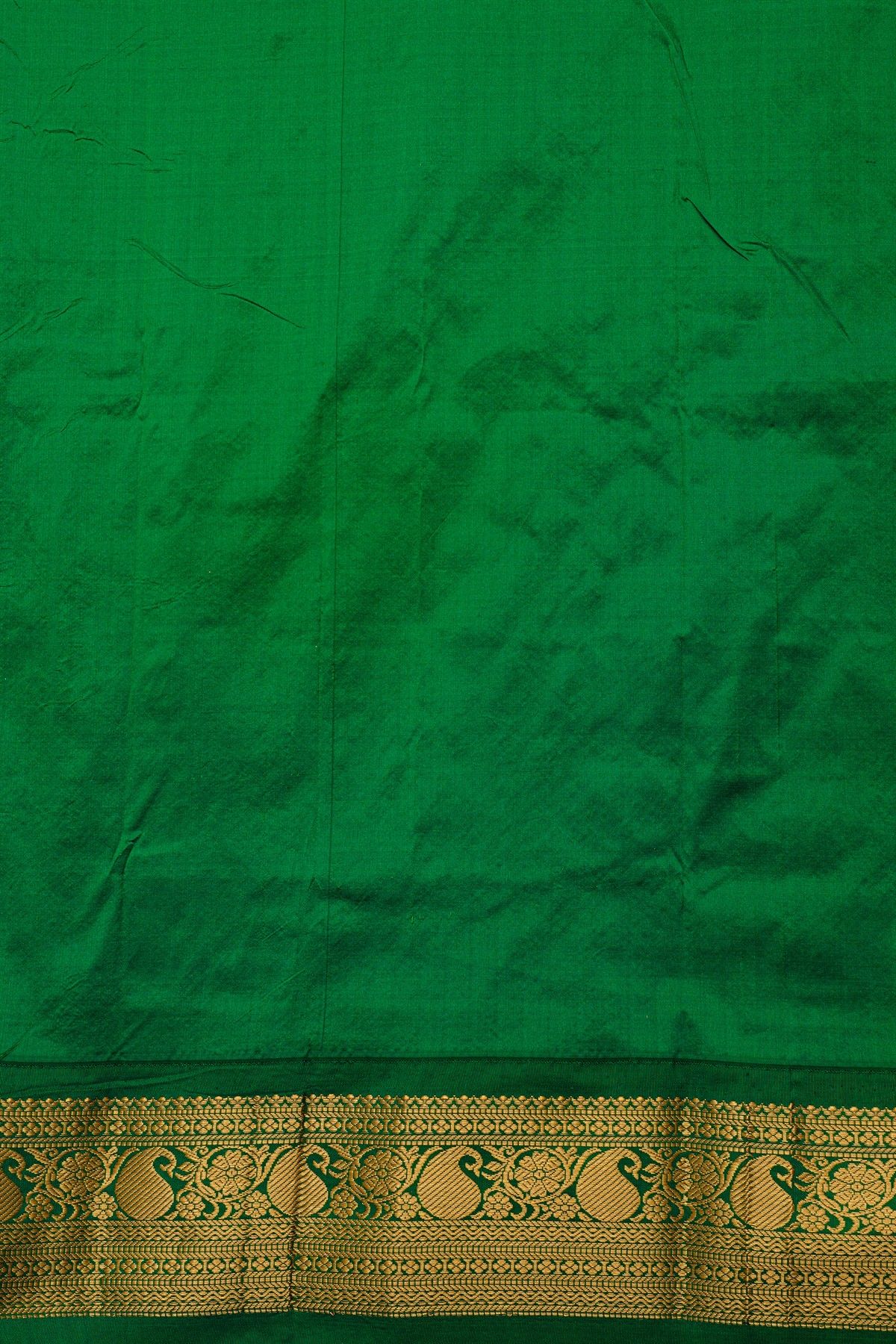 Narayanpet Silk Mustard Saree
