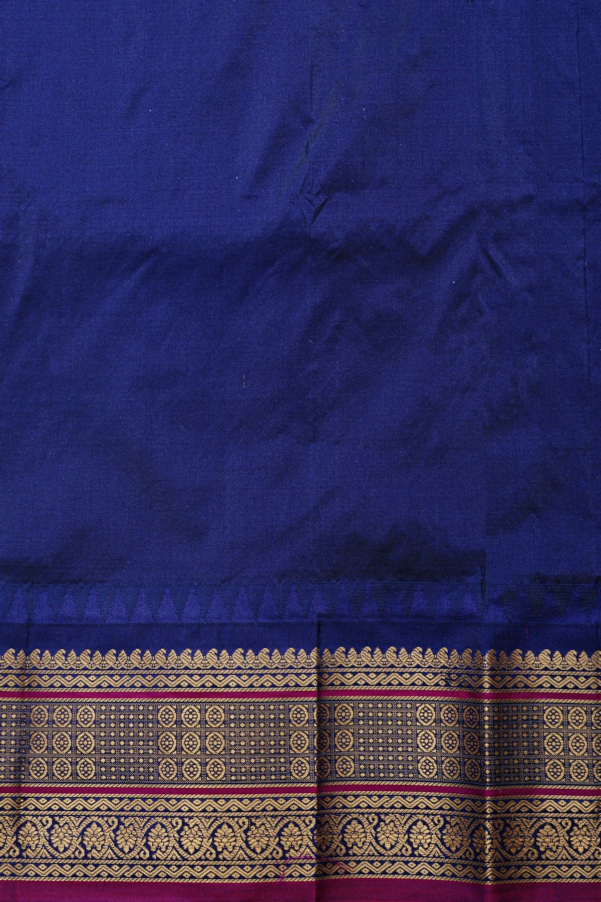 Narayanpet Silk Orange Saree