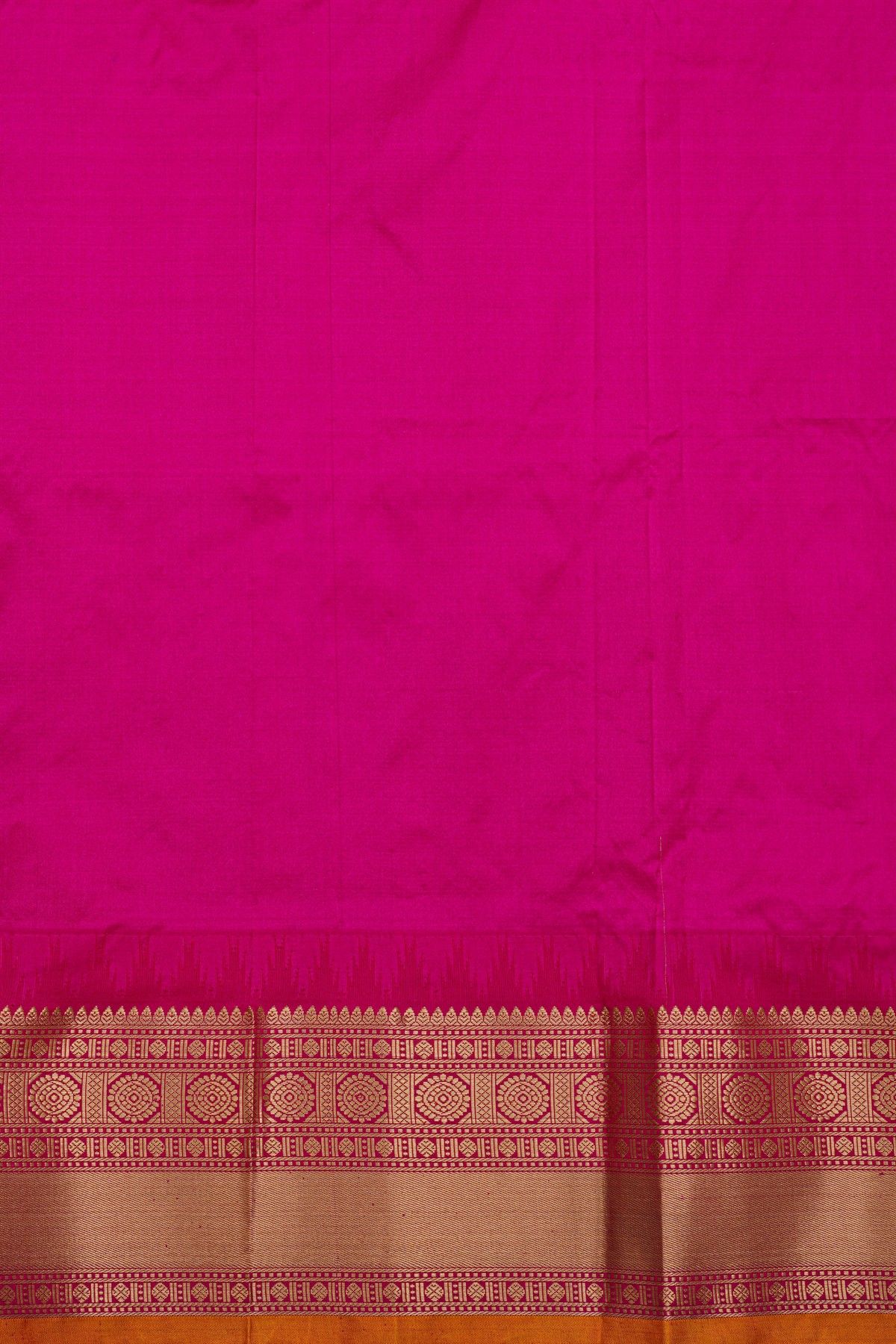 Narayanpet Silk Rama Green Saree