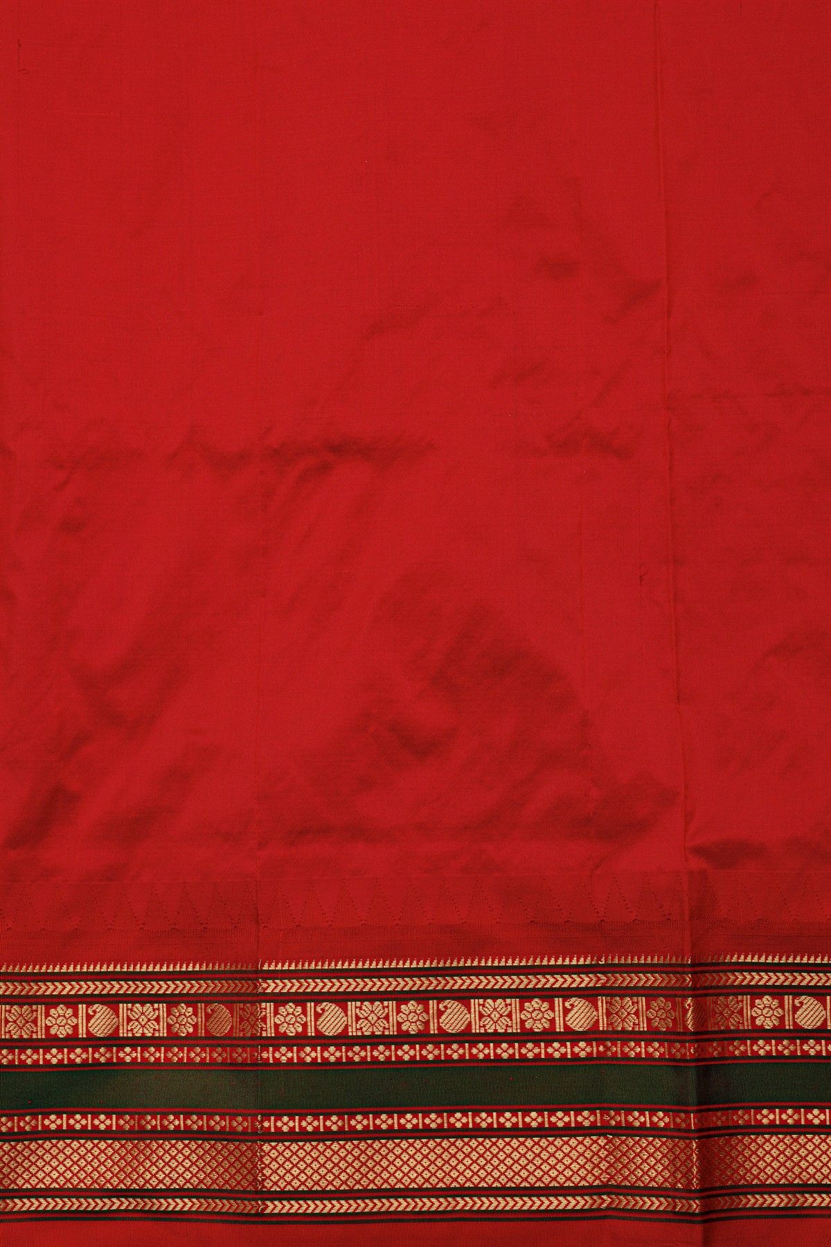 Narayanpet Silk Purple Zari Checks Saree