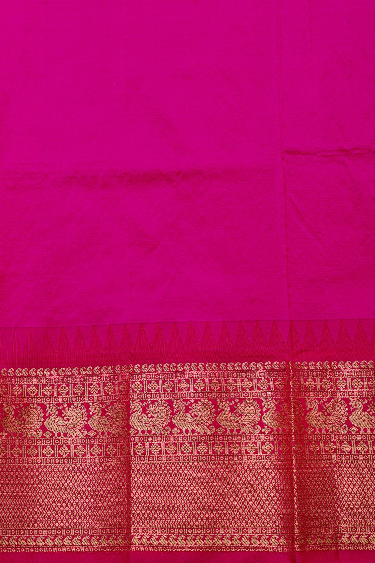 Narayanpet Silk Mustard Saree