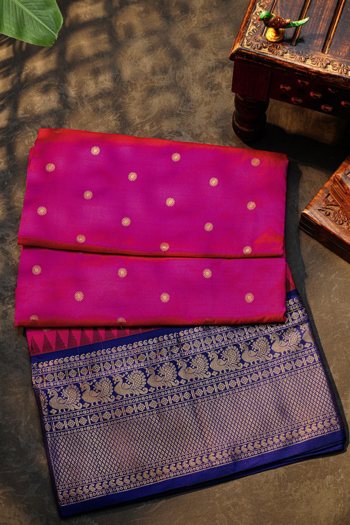 Narayanpet Silk Pink Saree