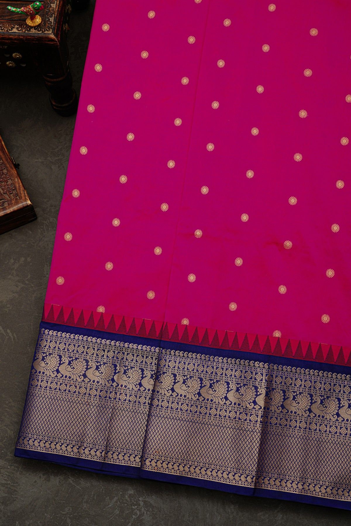 Narayanpet Silk Pink Saree