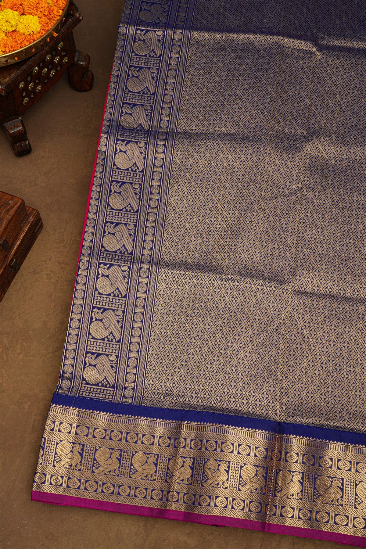 Narayanpet Silk Pink Saree