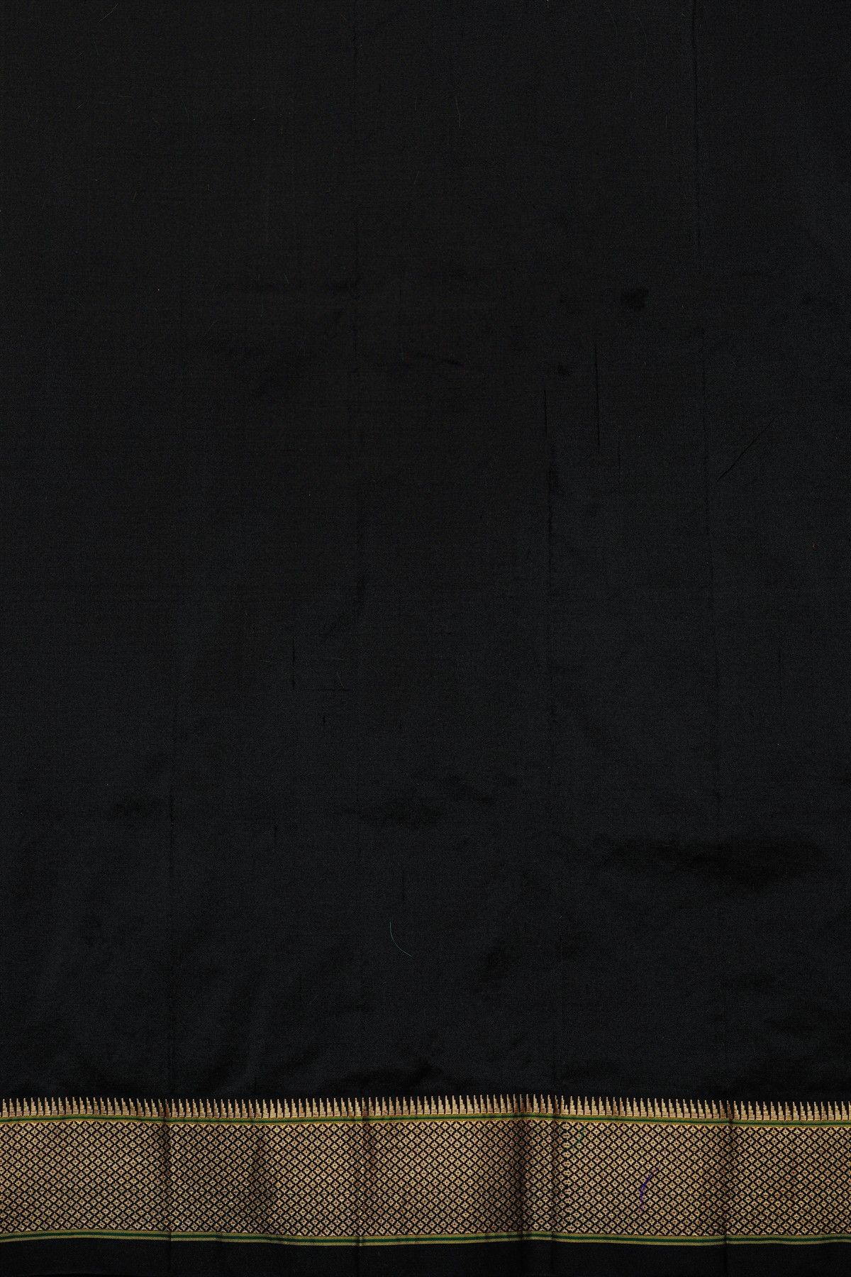 Narayanpet Silk Black Saree