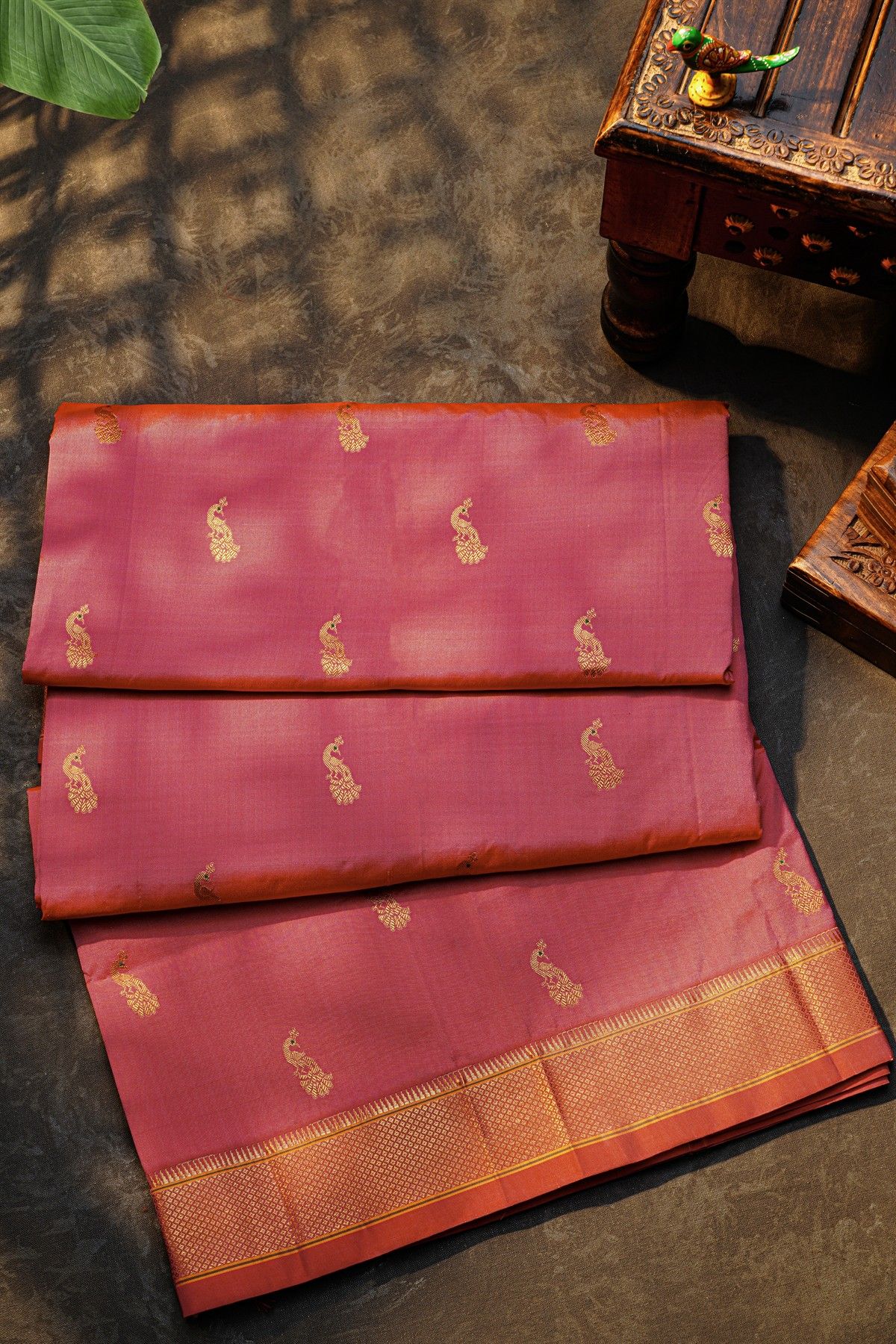 Narayanpet Silk Pink Saree