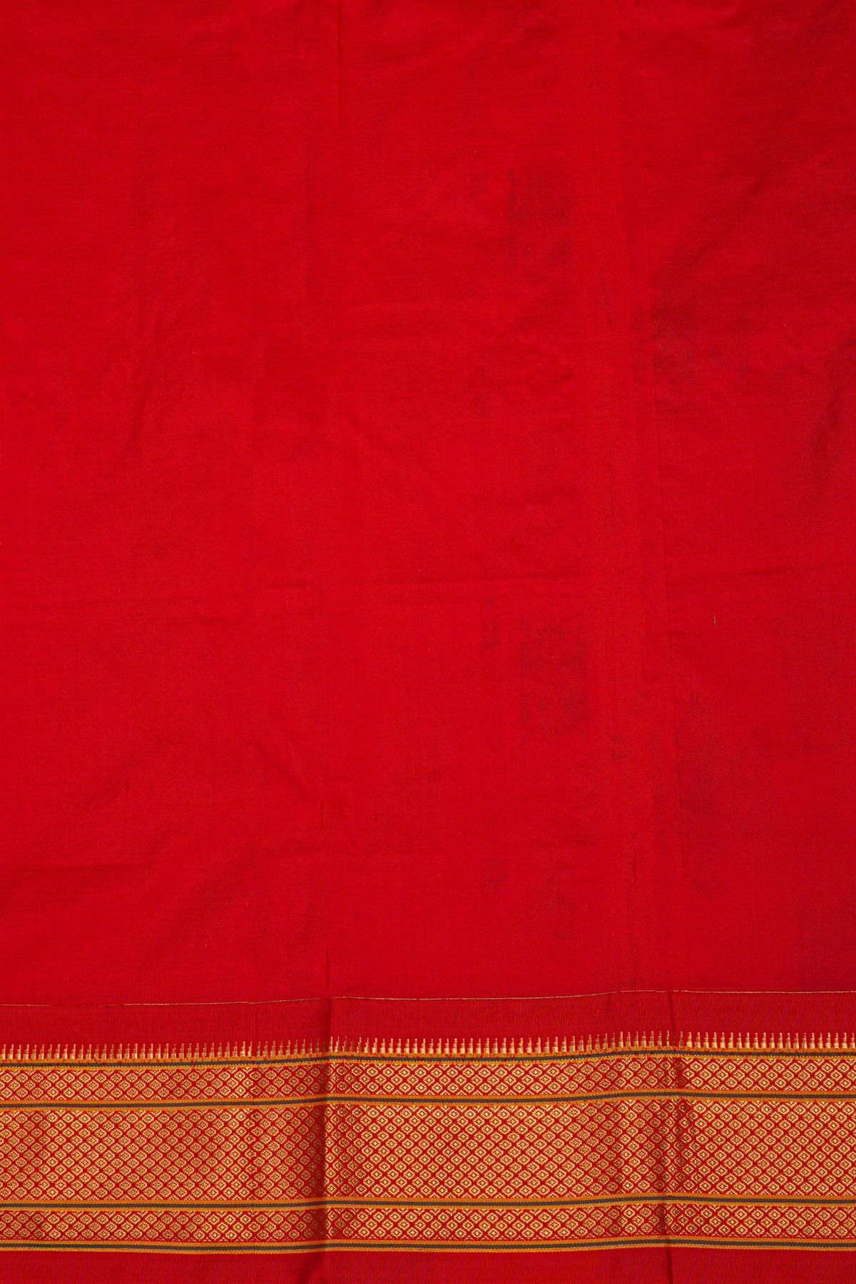 Narayanpet Silk Navy Blue Saree