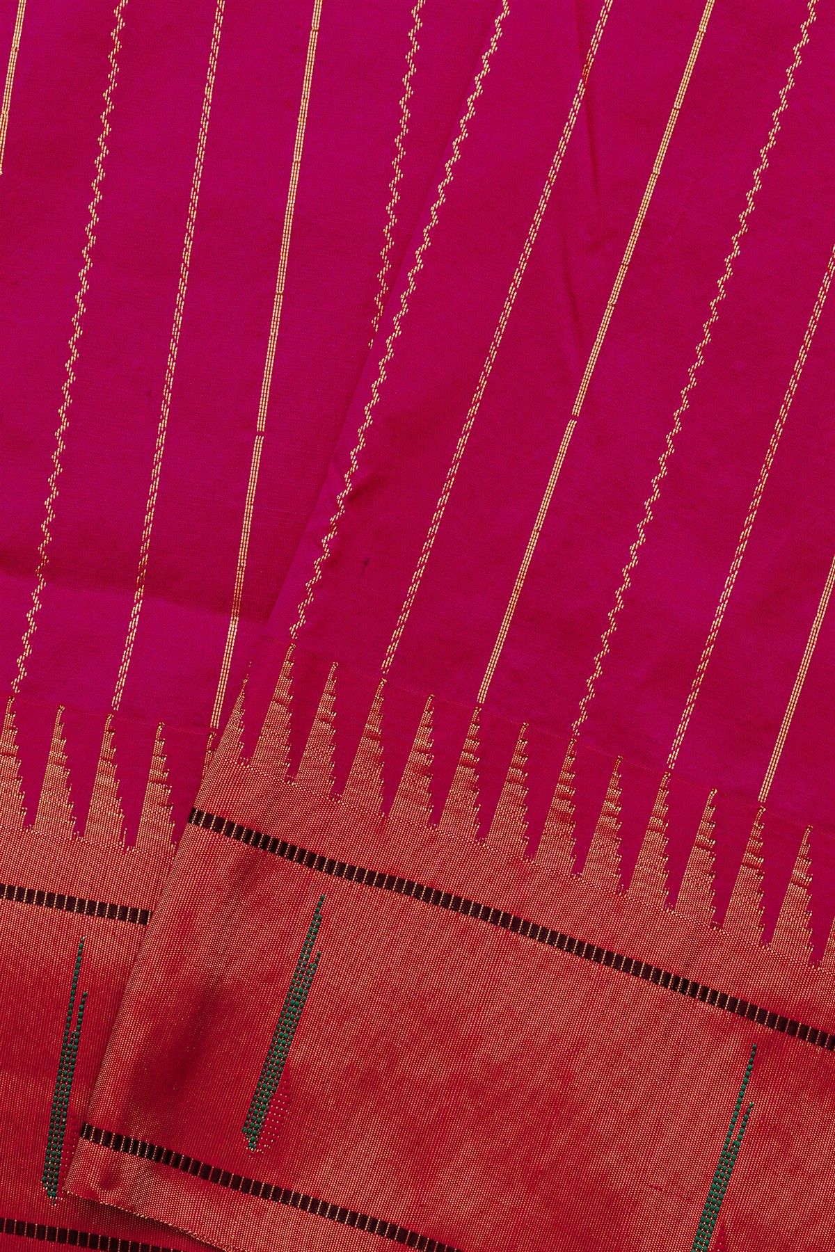 Narayanpet Silk Pink Saree