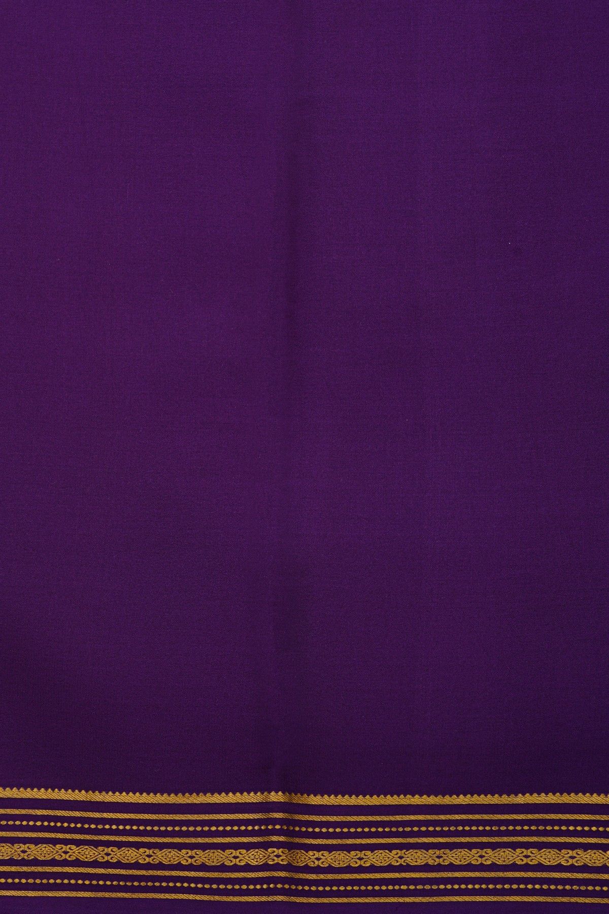 Mysore Crepe Lavender Saree