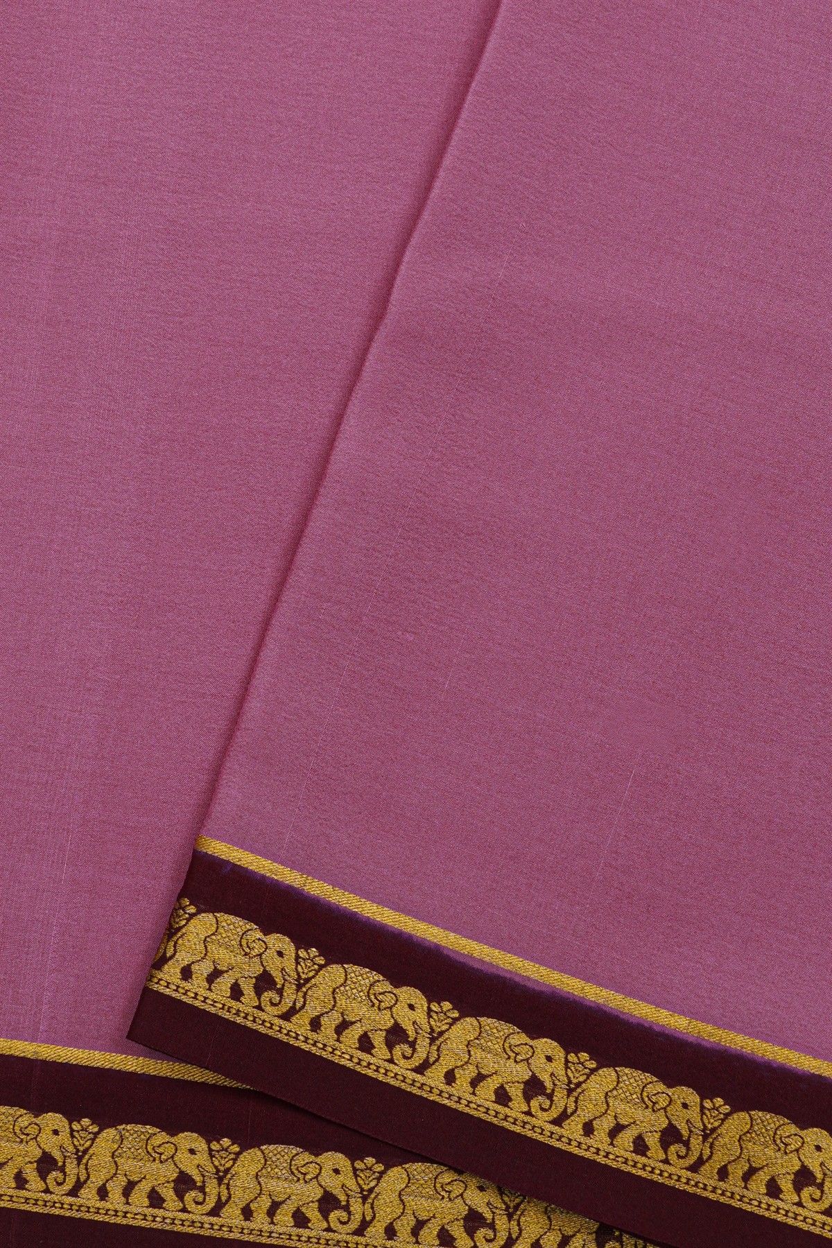 Mysore Crepe Lavender Saree