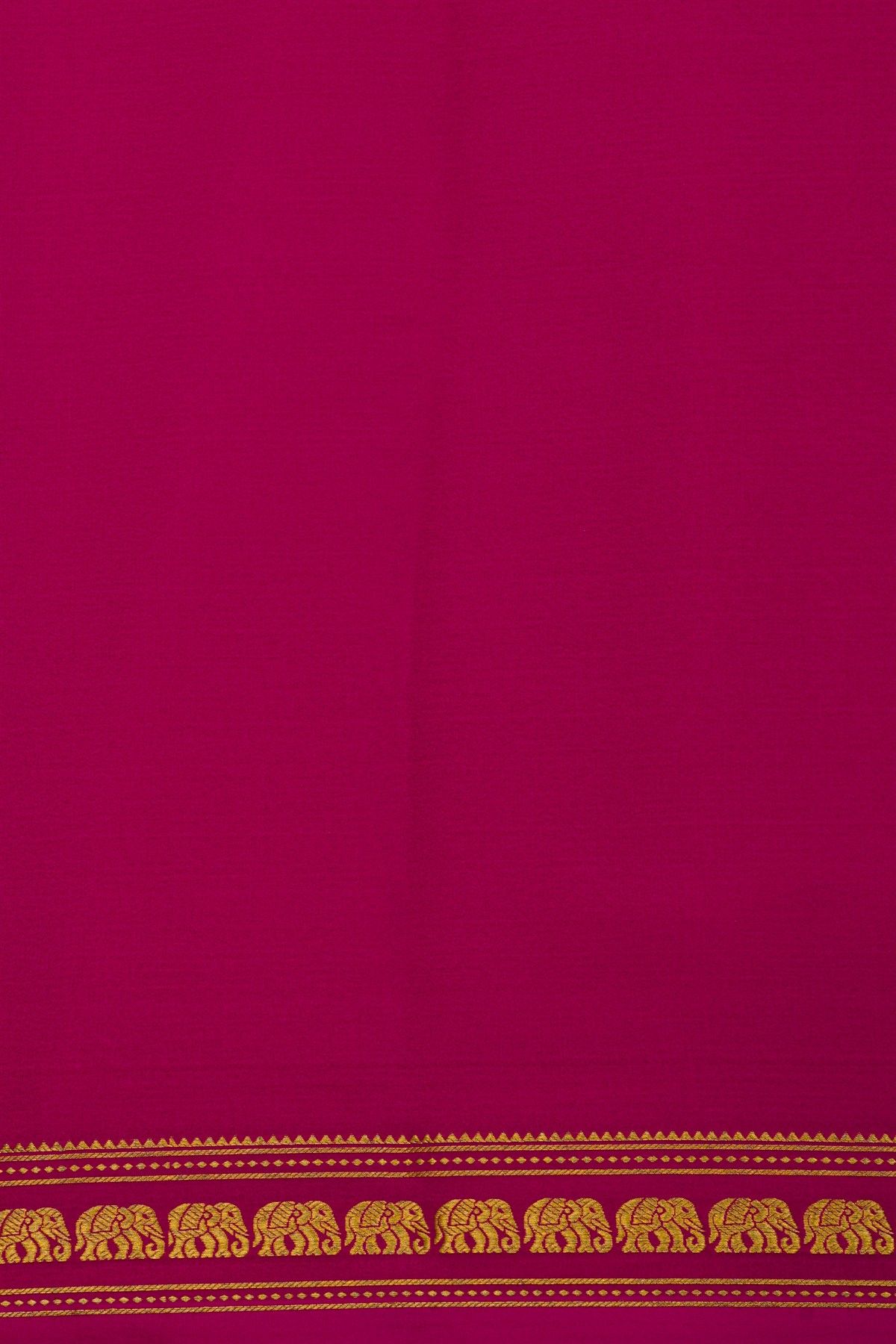 Mysore Crepe Magenta Saree