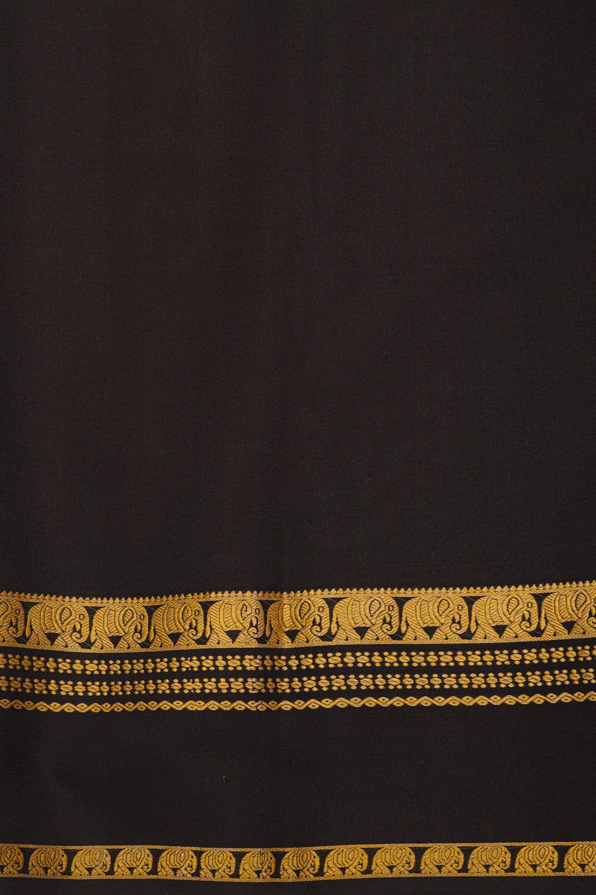Mysore Crepe Red Saree