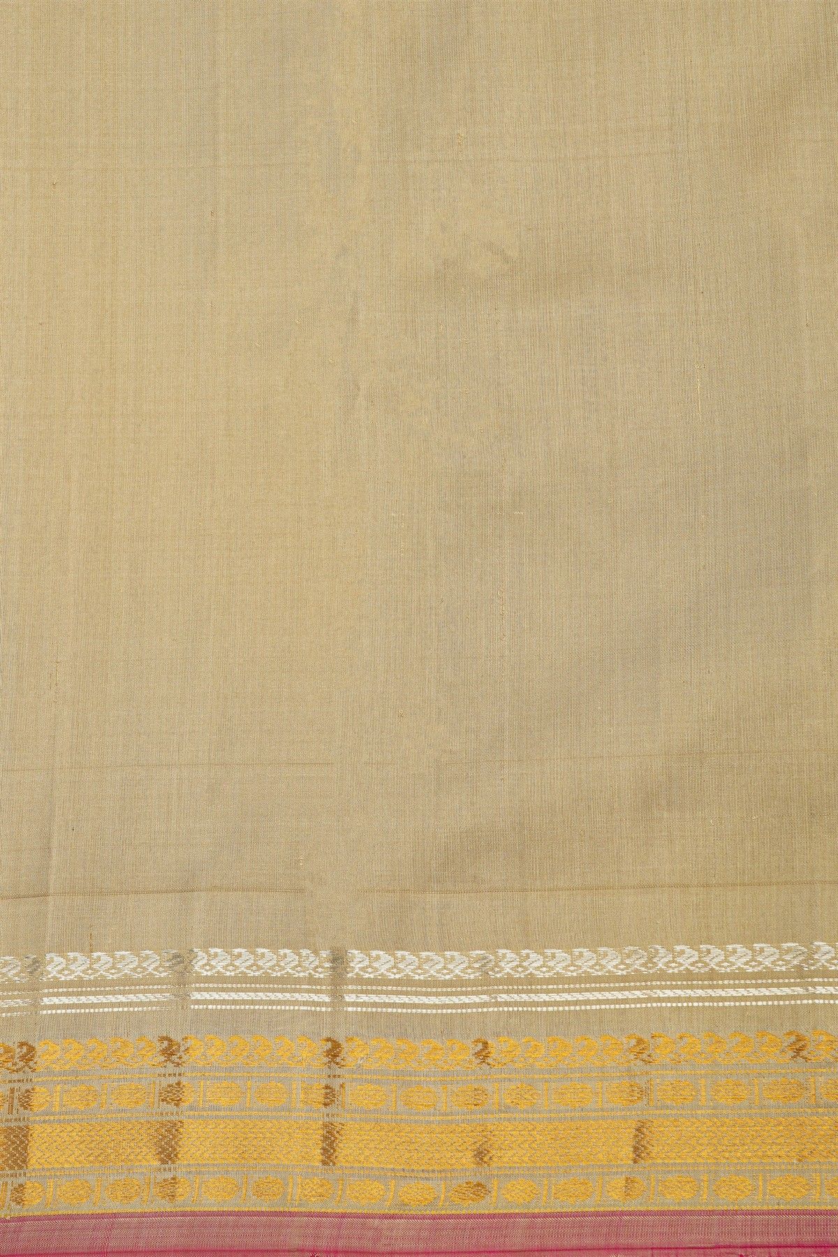 Gadwal Silk Dual Colour Saree