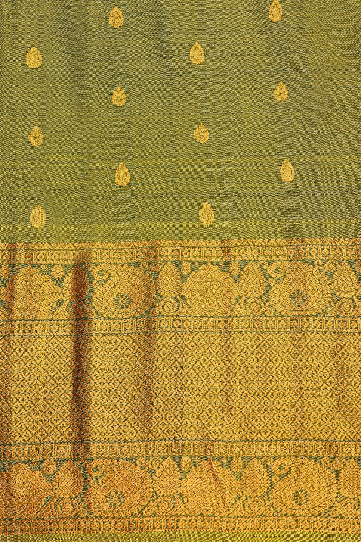 Gadwal Silk Blue Saree