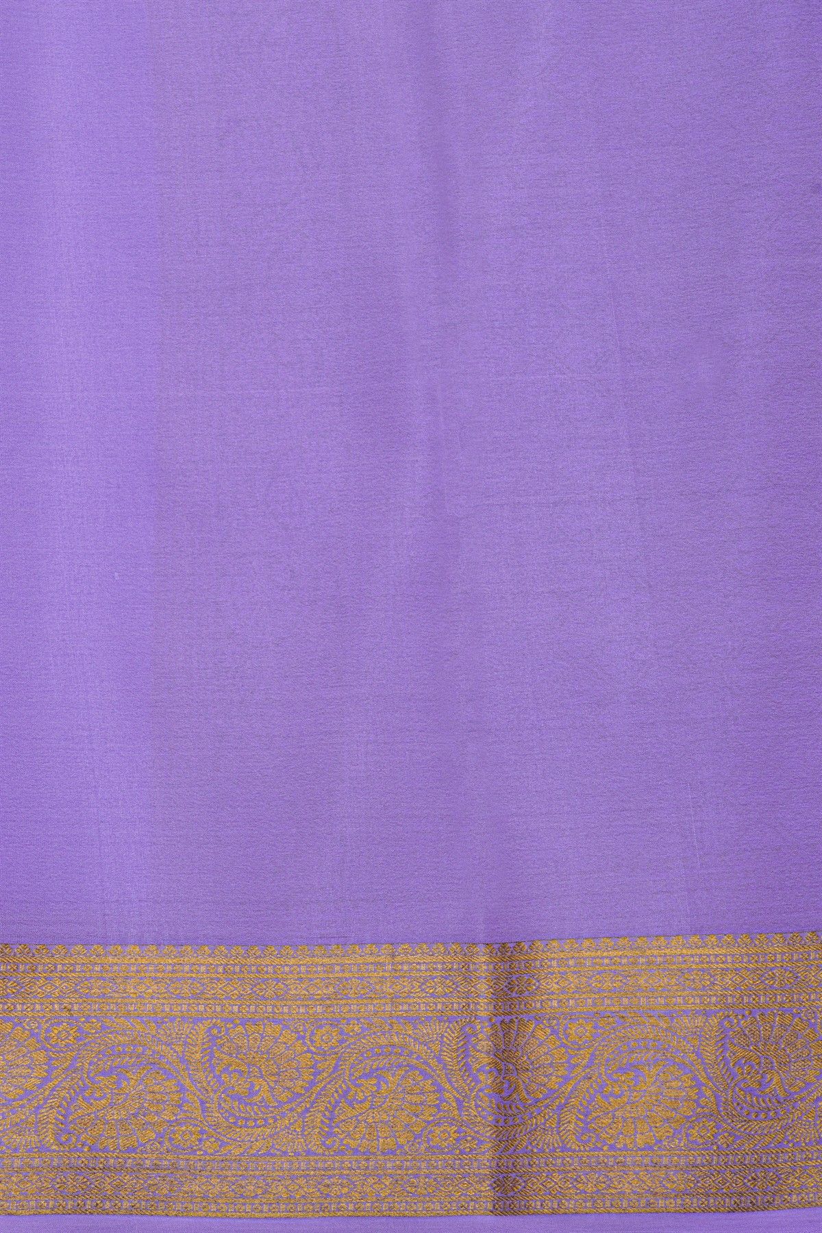 Mysore Crepe Royal Blue Saree