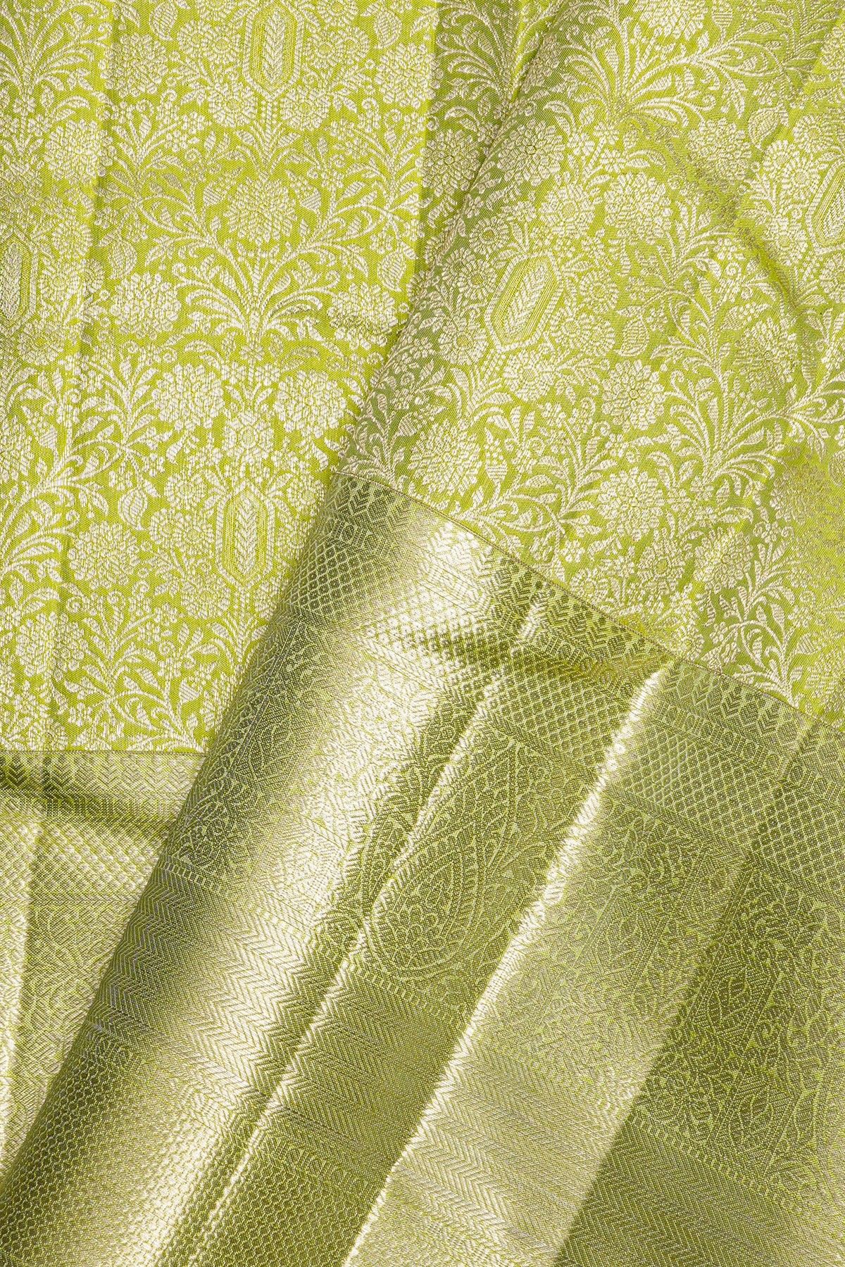 Kancheepuram Silk Light Green Saree