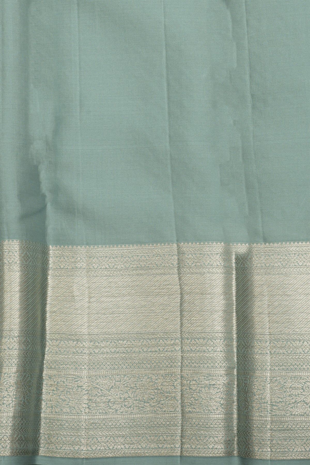 Kancheepuram Silk Ice Blue Saree