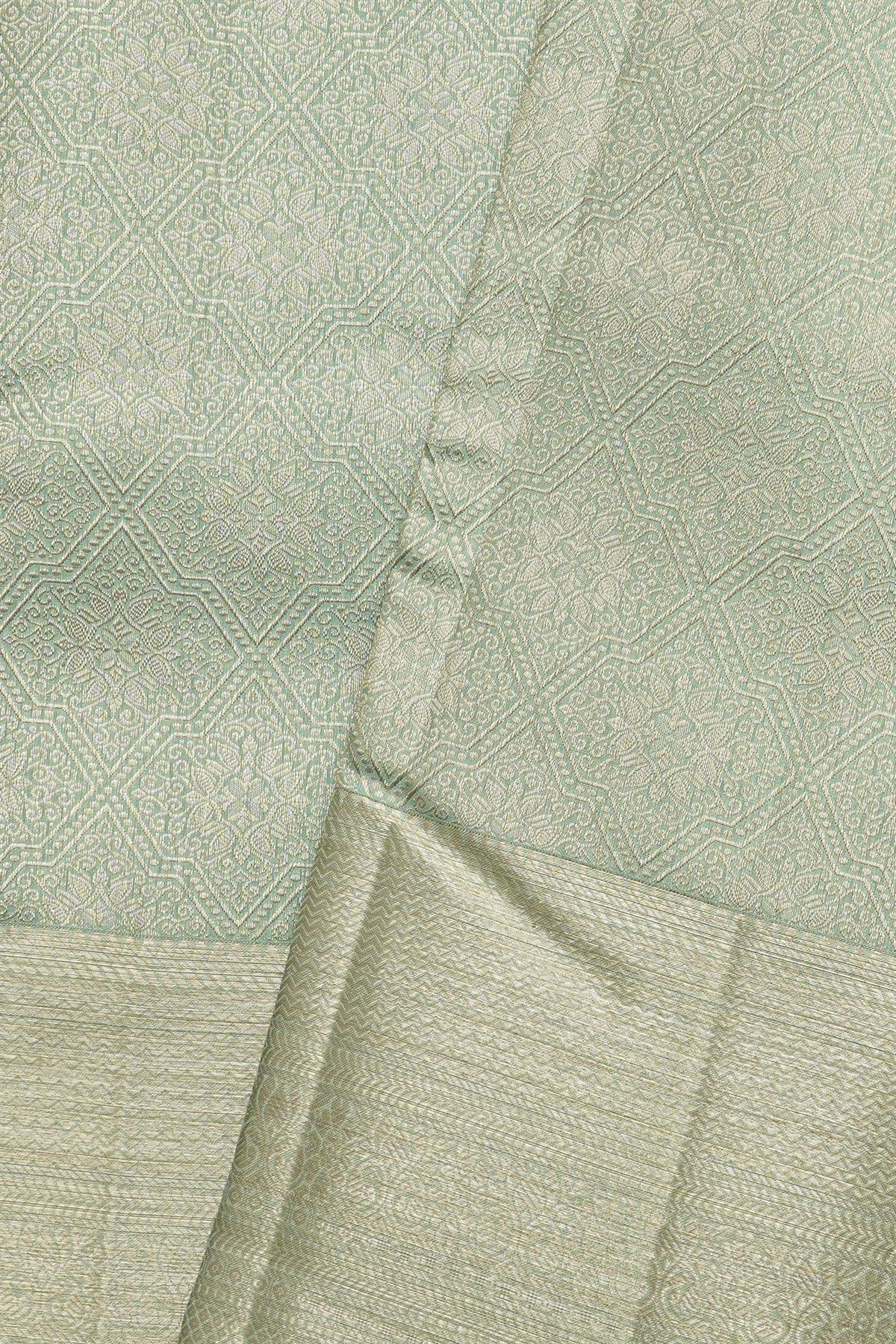 Kancheepuram Silk Light Blue Saree