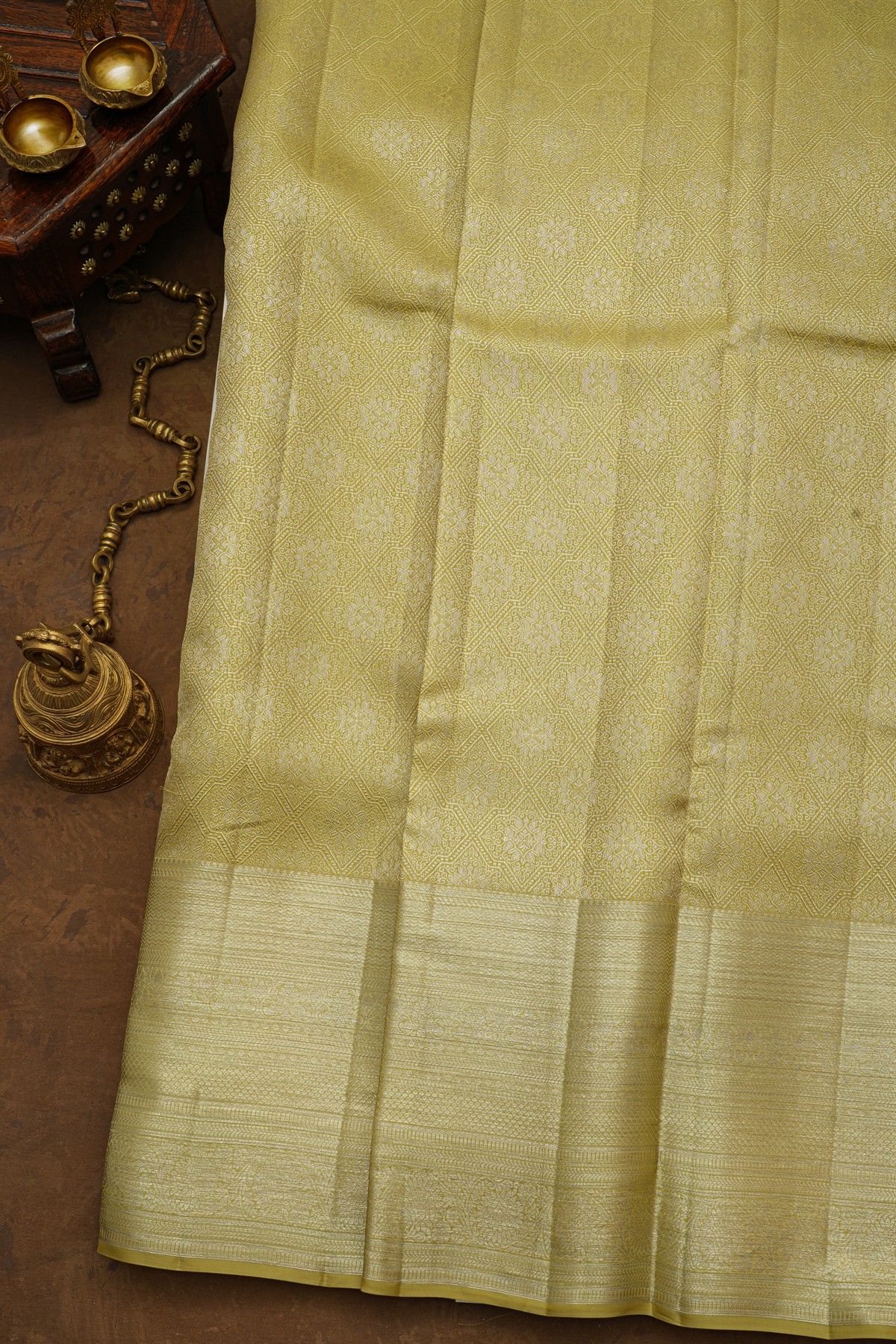 Kancheepuram Silk Gold Saree