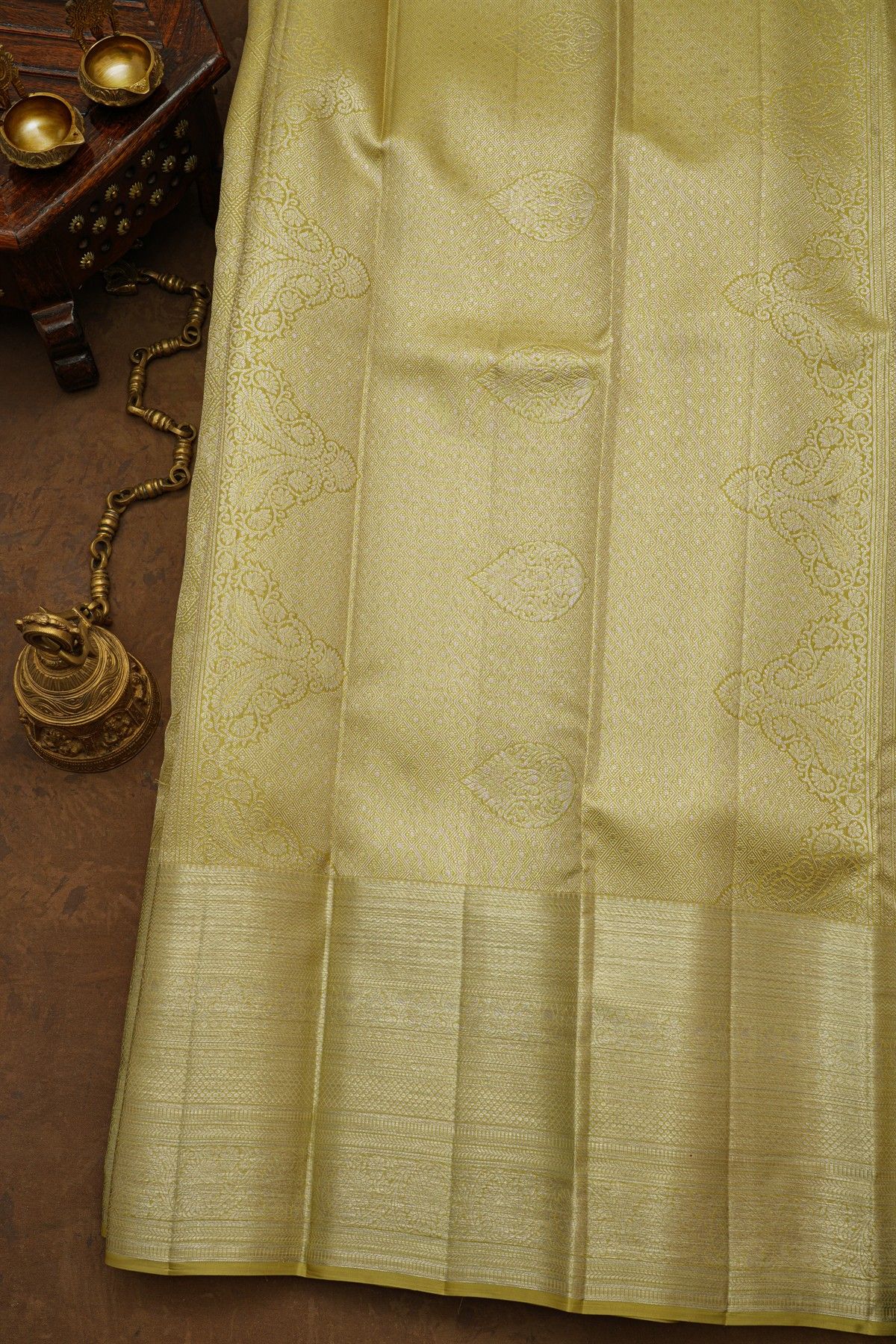 Kancheepuram Silk Gold Saree