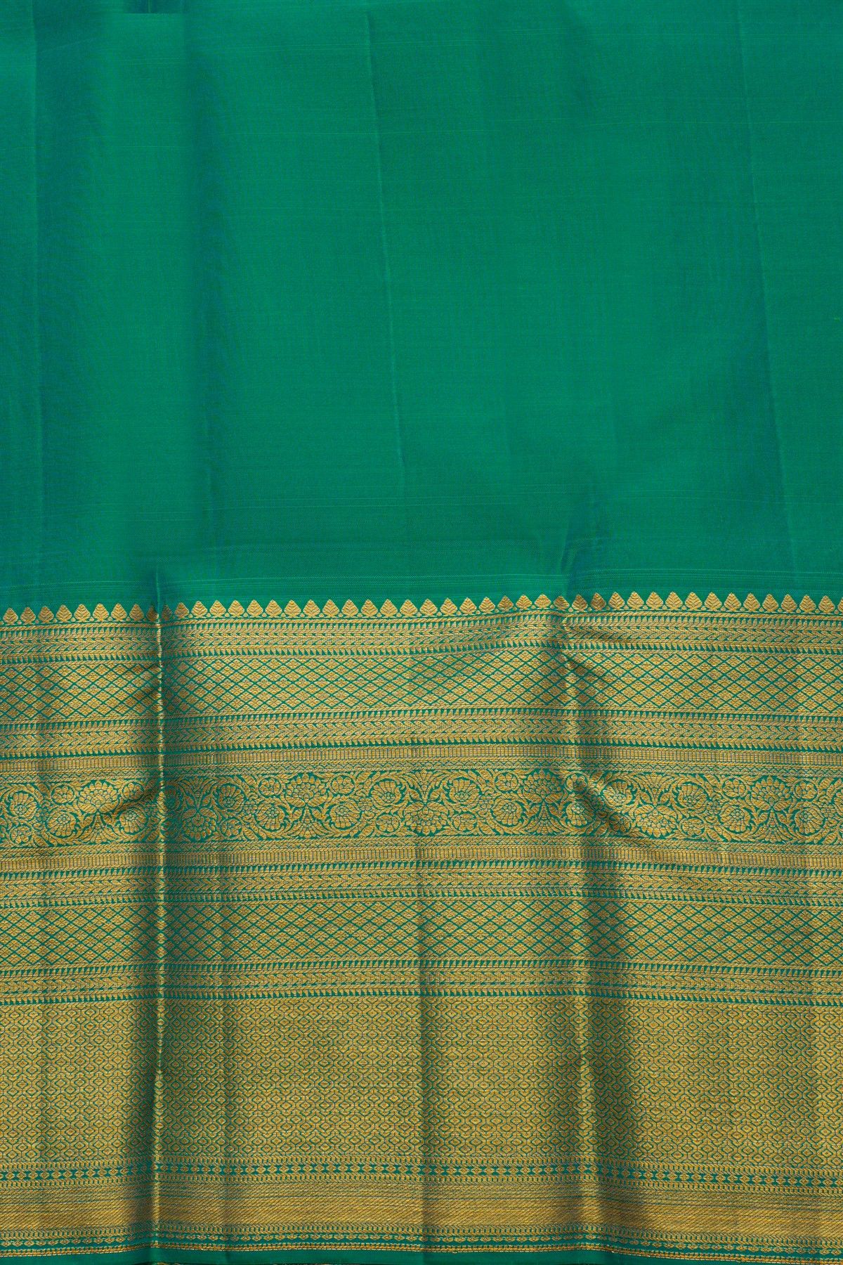 Kancheepuram Silk Green Saree