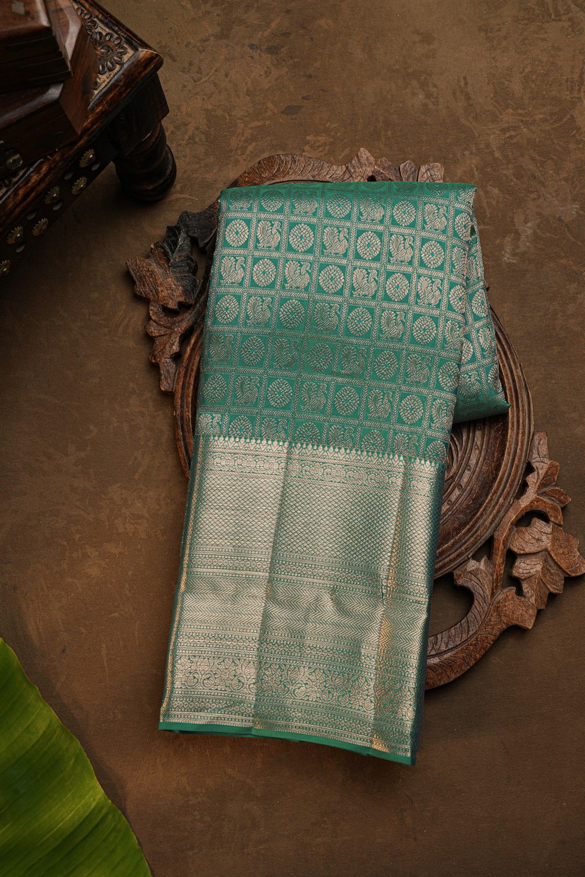 Kancheepuram Silk Dual Colour Saree