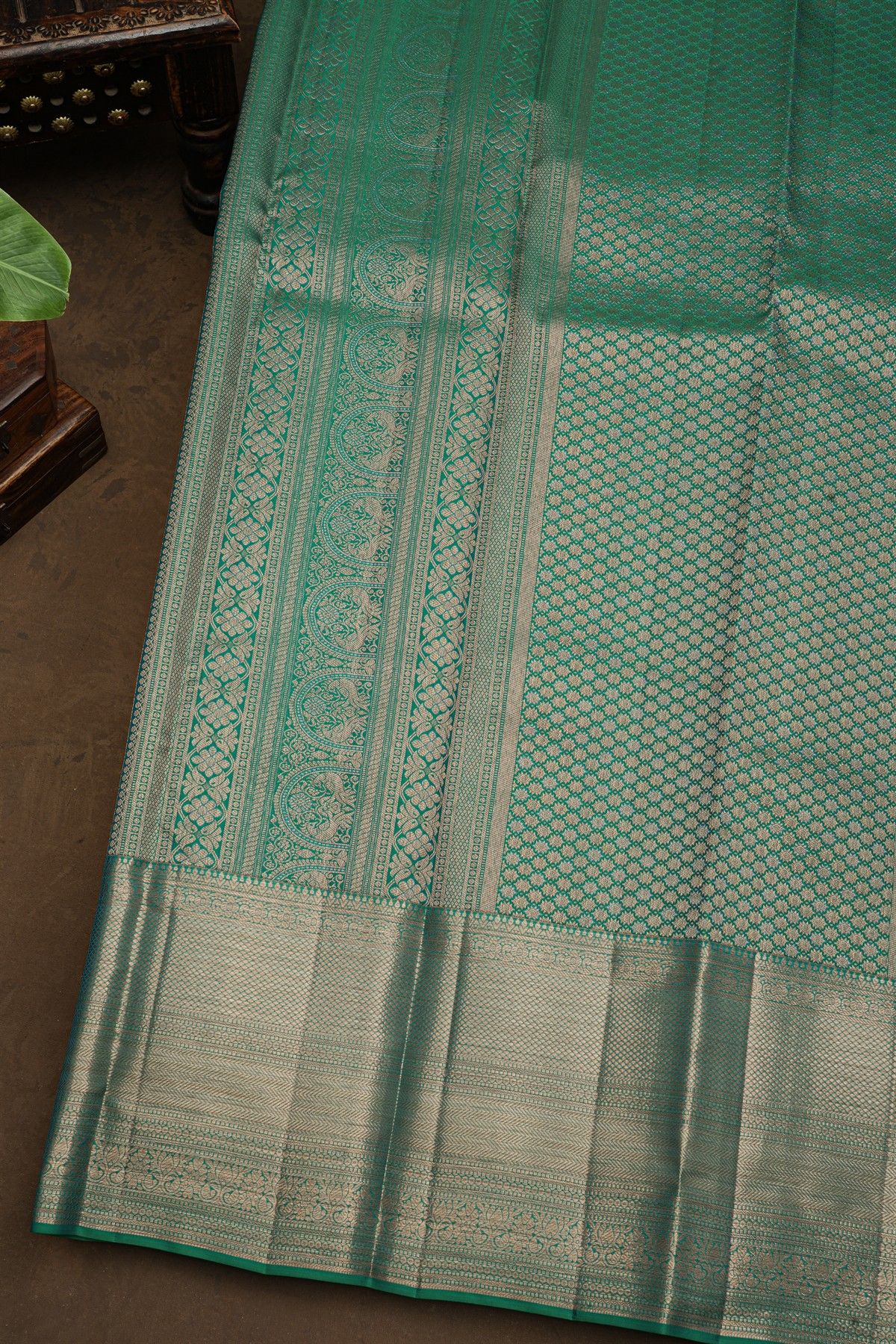 Kancheepuram Silk Dual Colour Saree