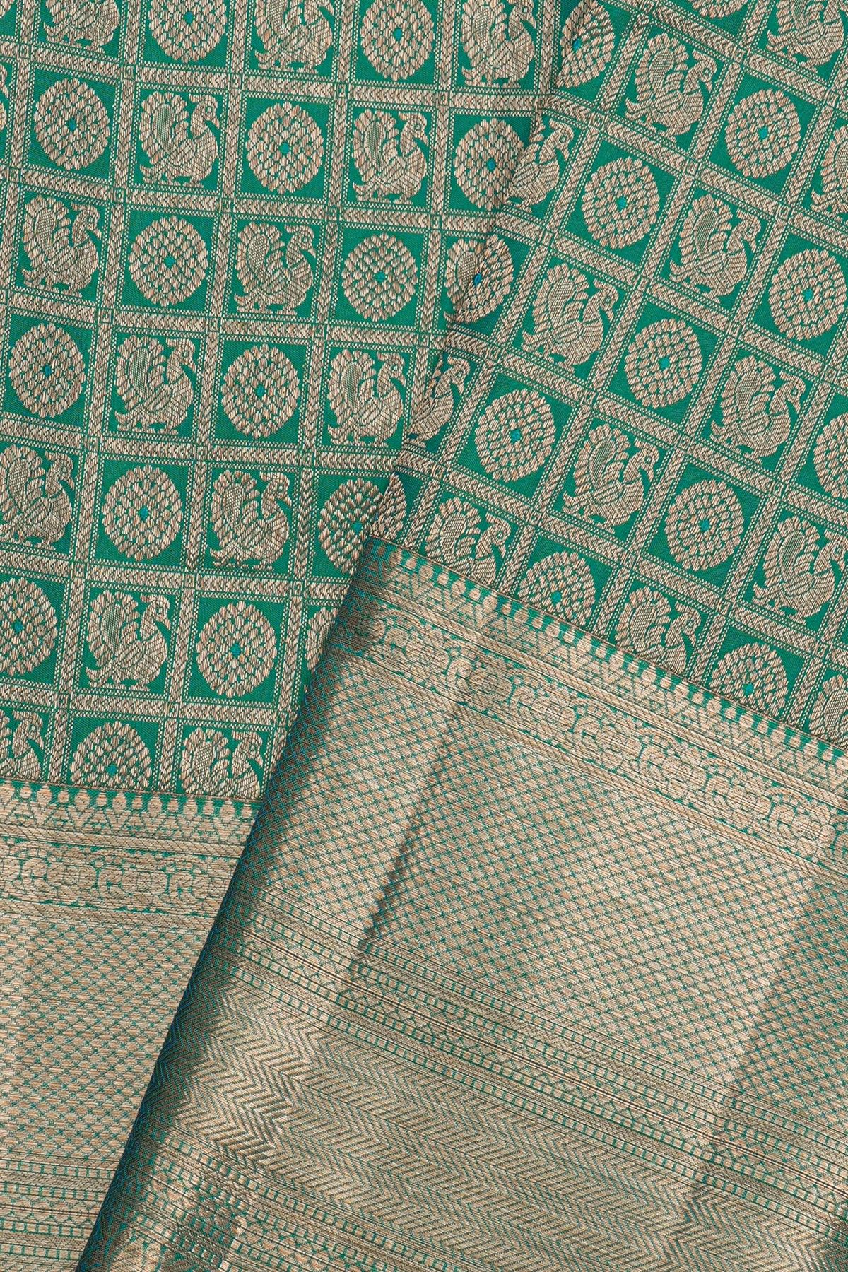 Kancheepuram Silk Dual Colour Saree