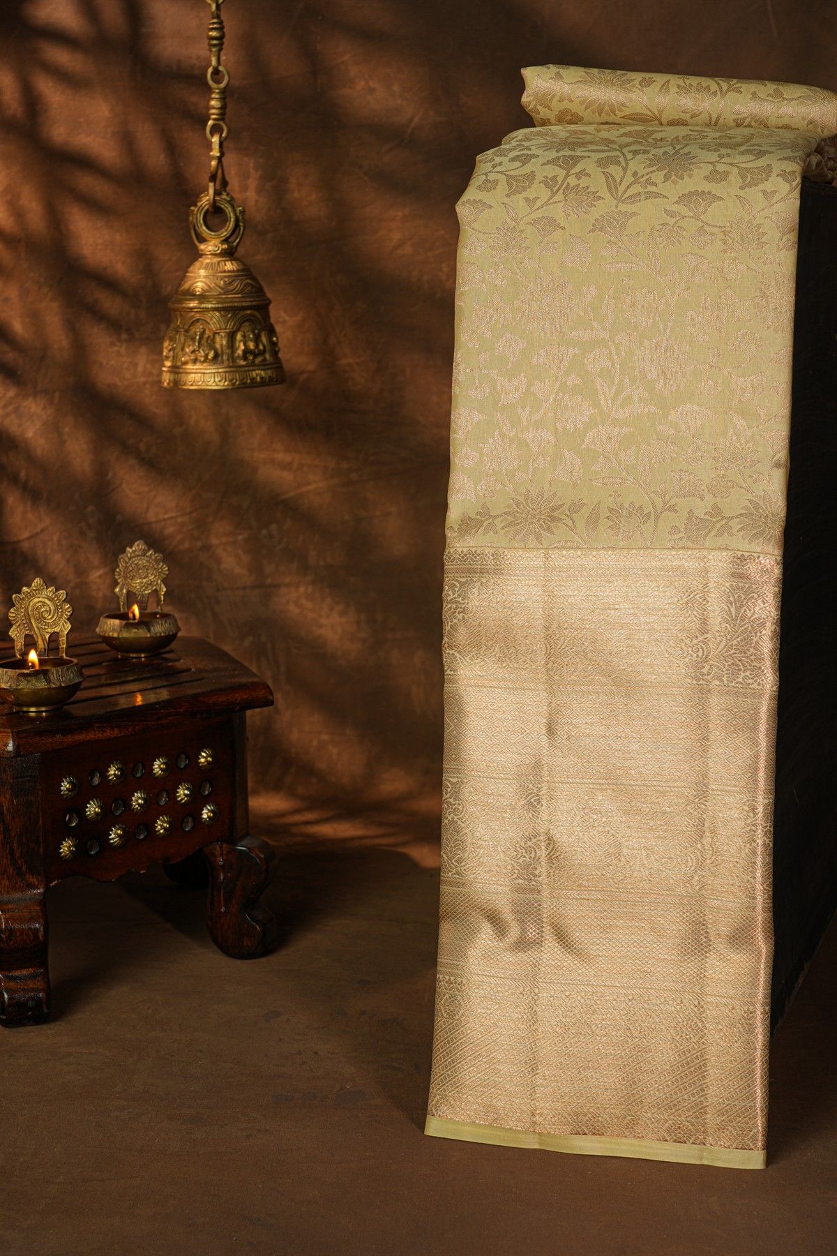 Kancheepuram Silk Gold Saree