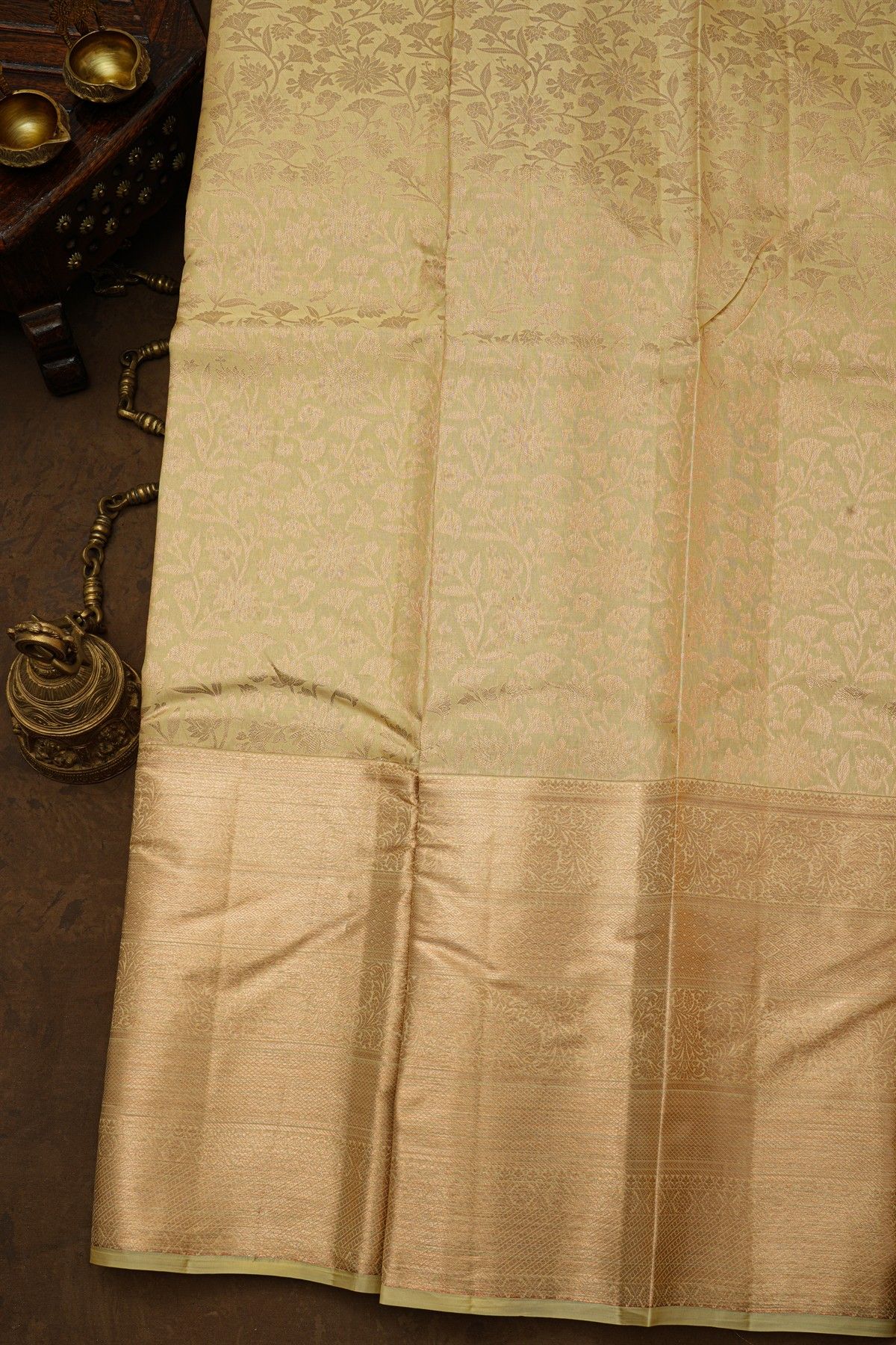 Kancheepuram Silk Gold Saree