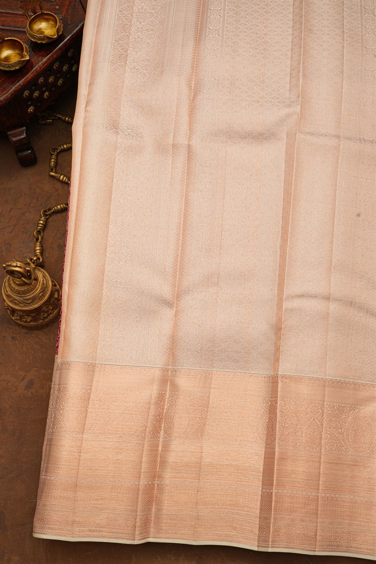 Kancheepuram Silk Magenta Saree