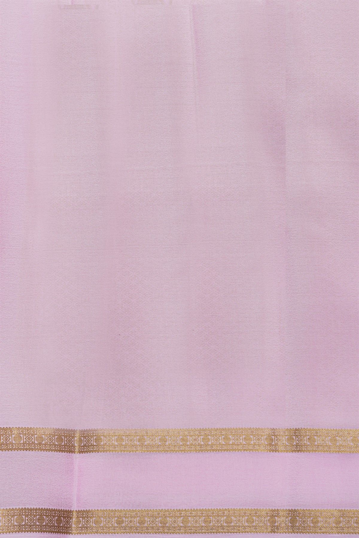 Mysore Crepe Red Saree