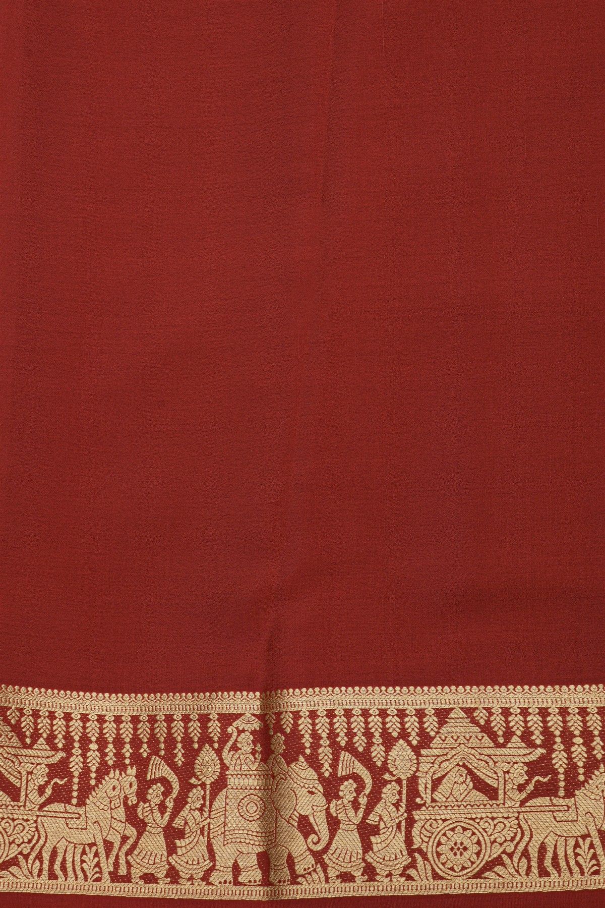 Mysore Crepe Black Saree