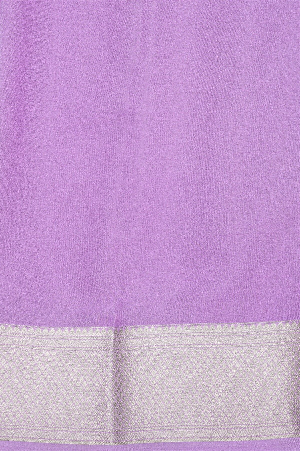 Mysore Crepe Pink Saree