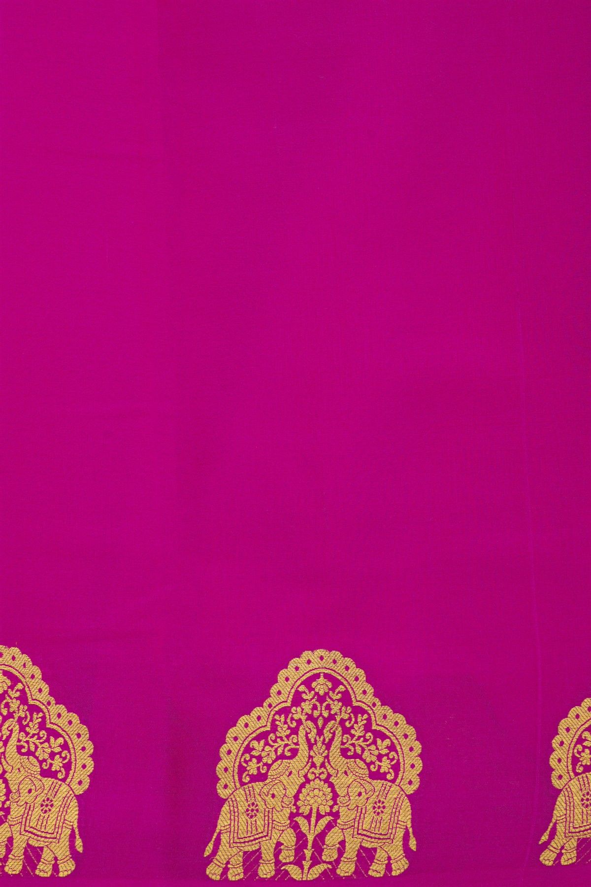 Mysore Crepe Magenta Saree