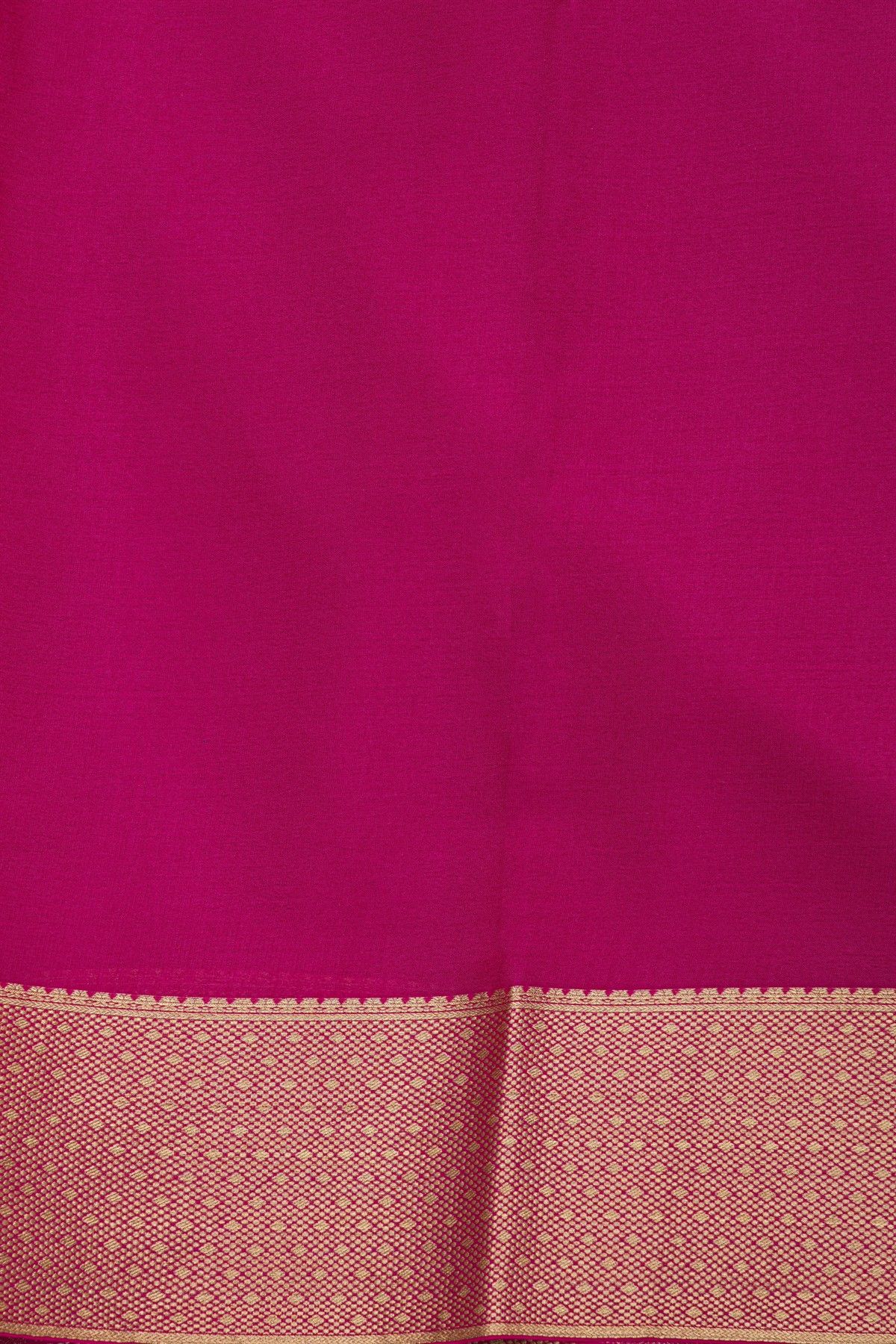Mysore Crepe Navy Blue Saree