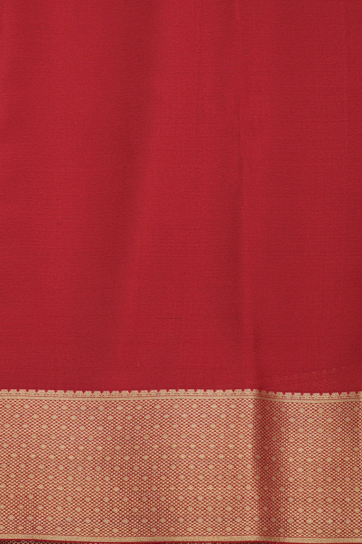 Mysore Crepe Off White Saree