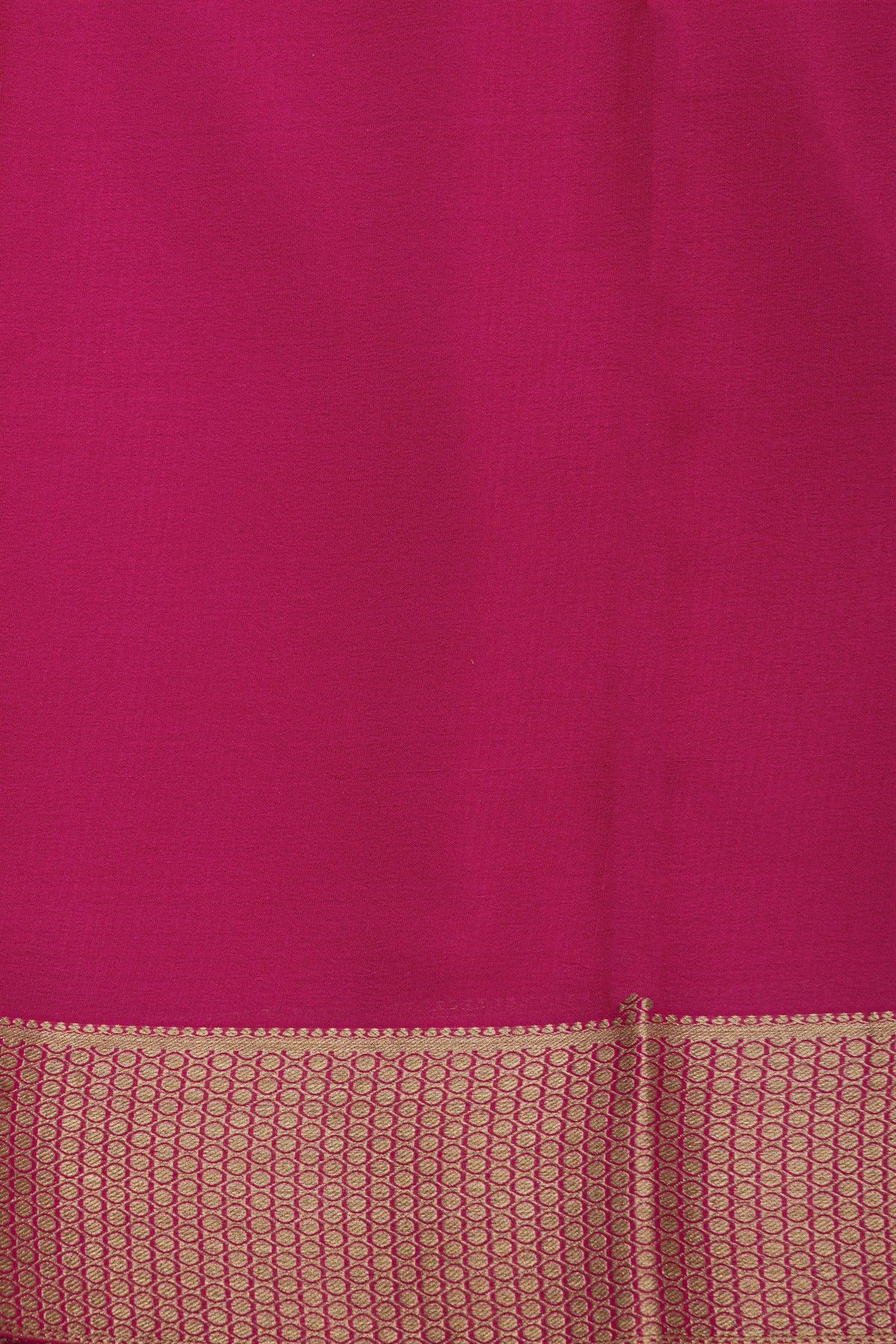 Mysore Crepe Off White Saree