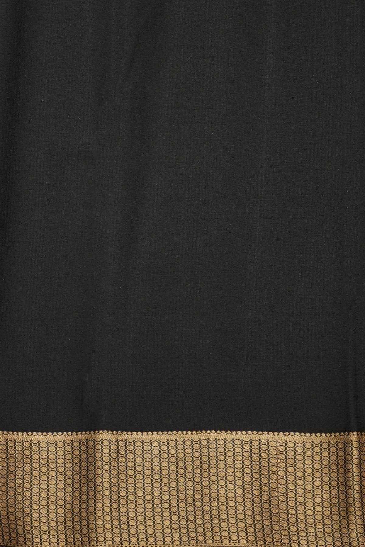 Mysore Crepe Green Saree