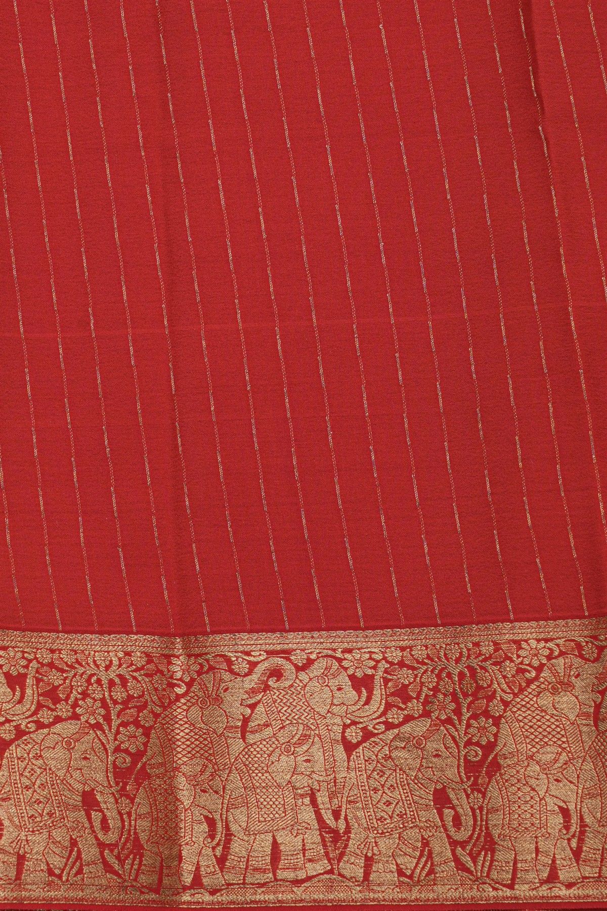 Mysore Crepe Black Saree