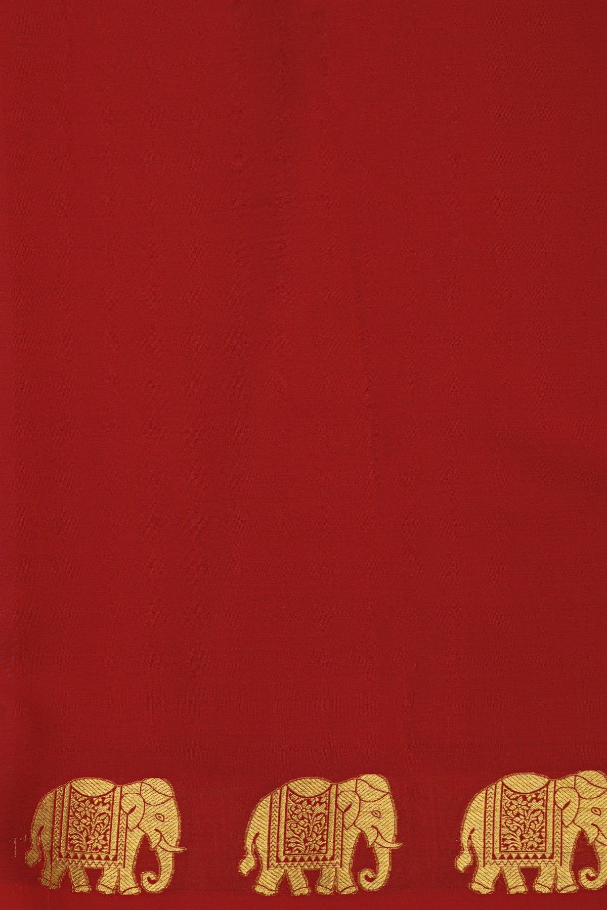 Mysore Crepe Maroon Saree
