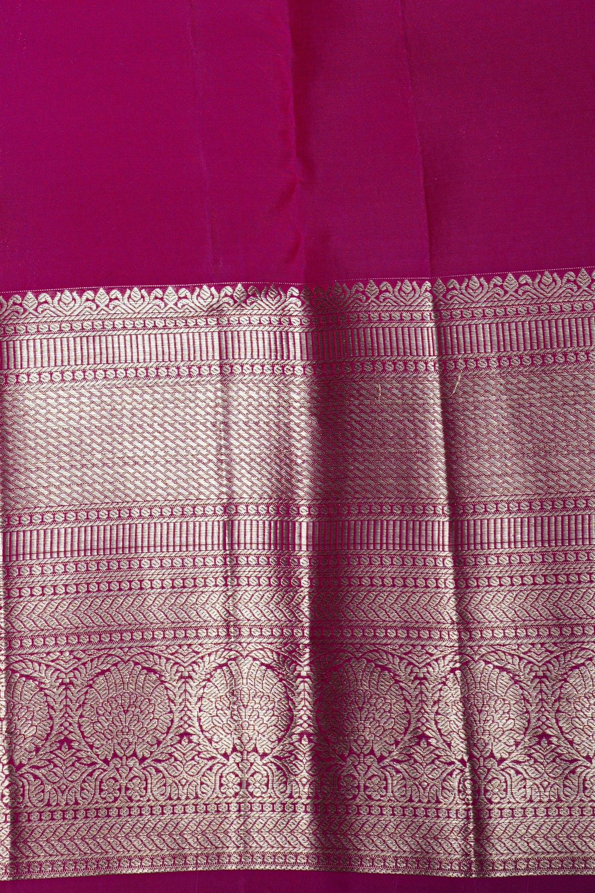 Kancheepuram Silk Magenta Saree