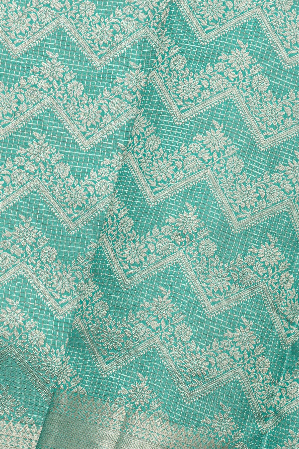 Kancheepuram Silk Blue Saree