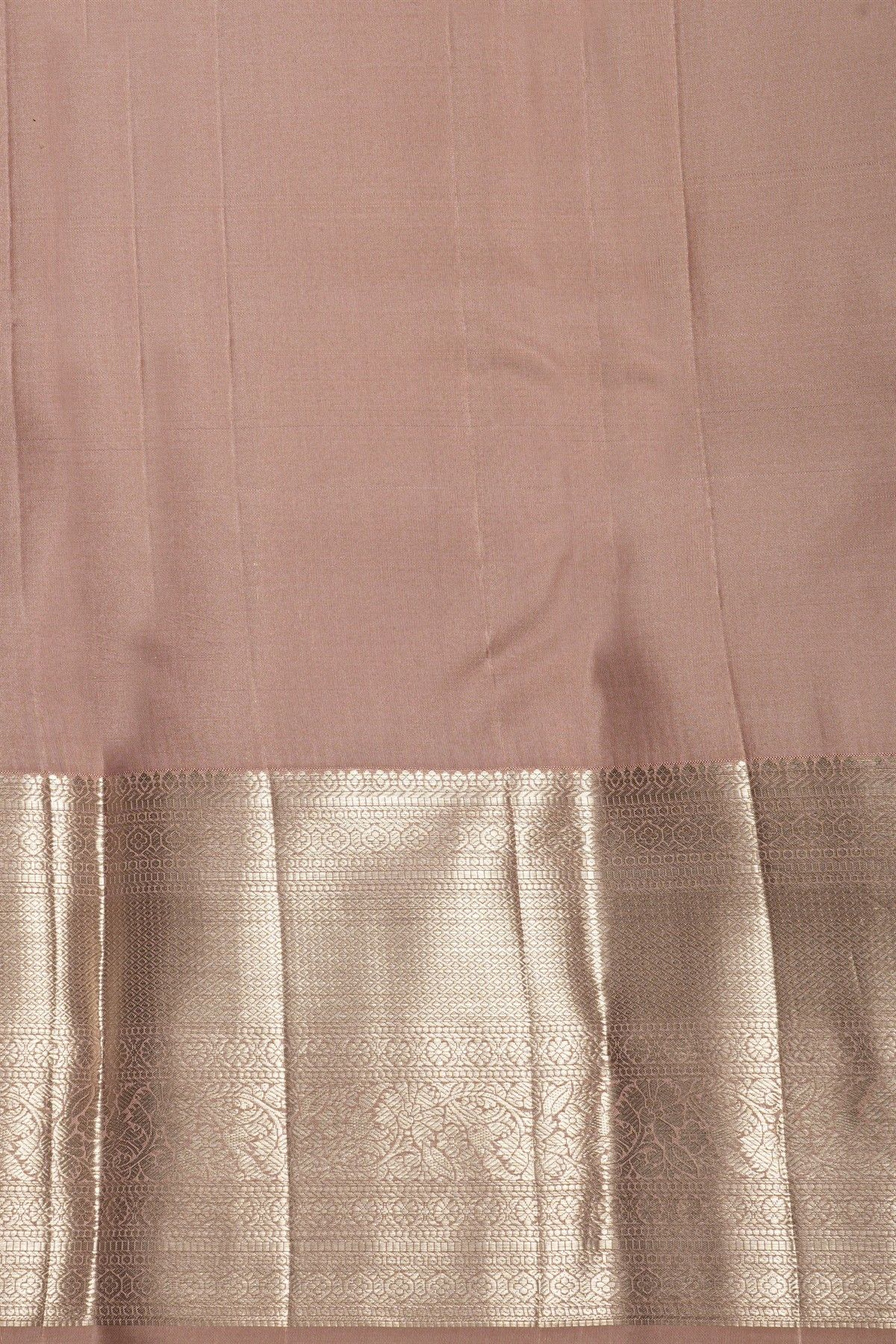 Kancheepuram Silk Mauve Saree