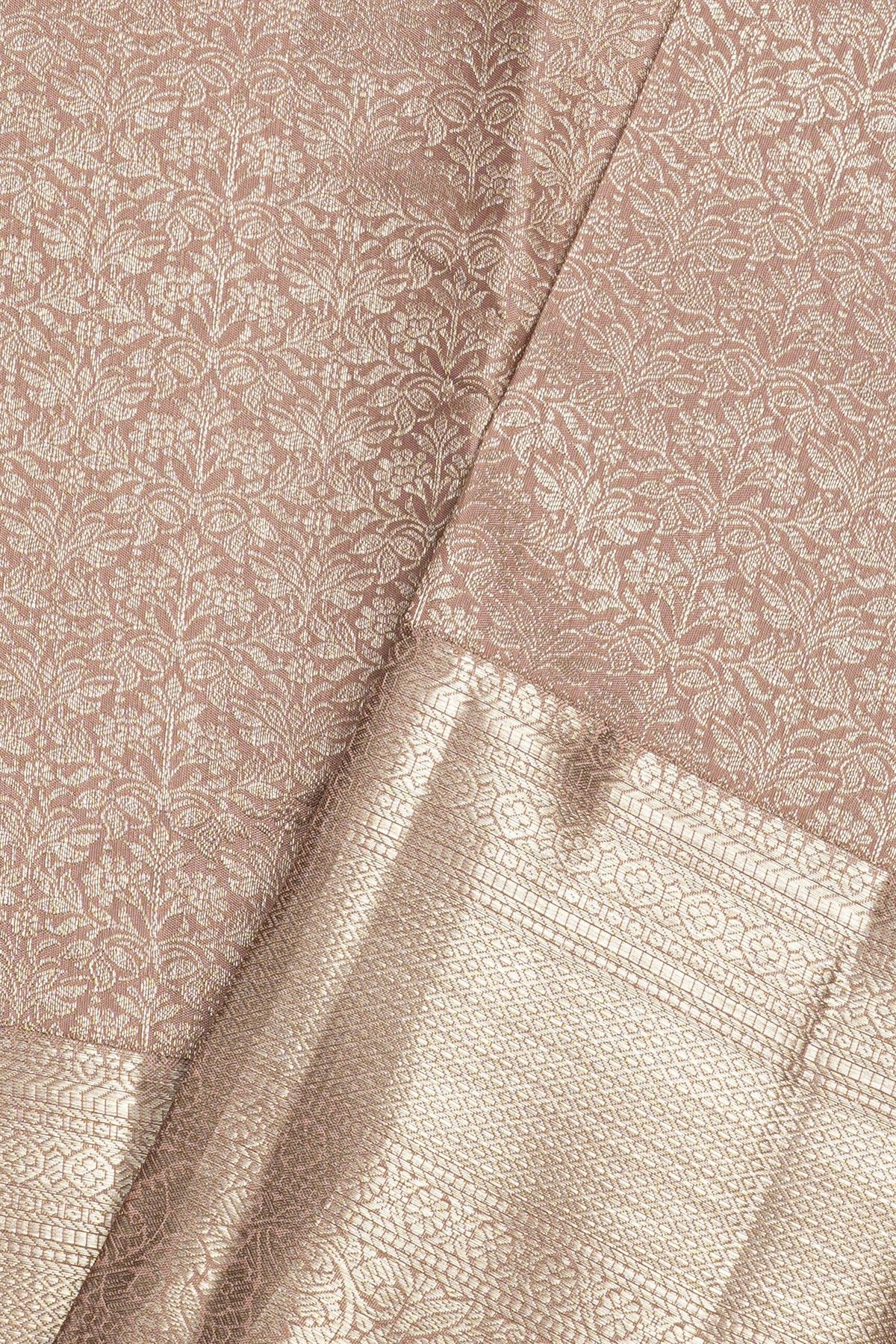 Kancheepuram Silk Mauve Saree