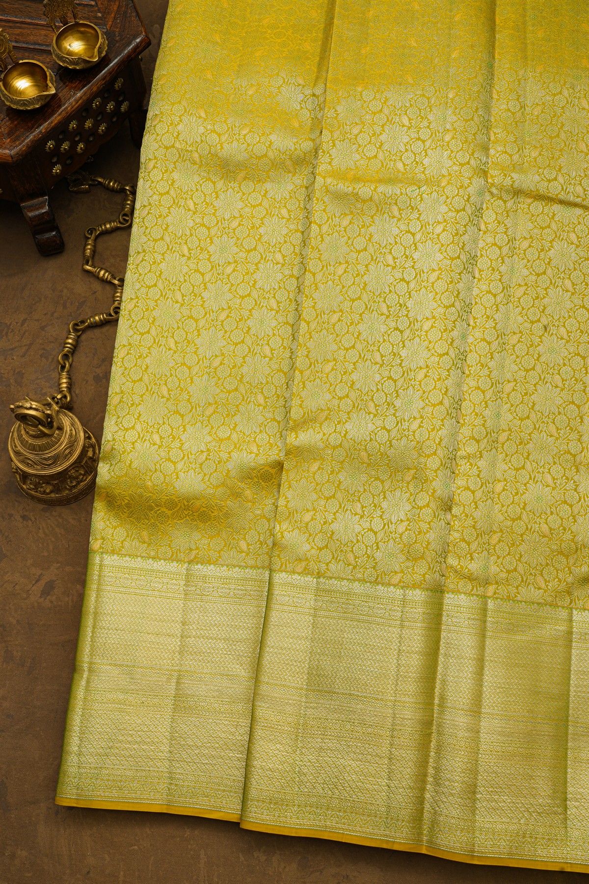 Kancheepuram Silk Gold Saree
